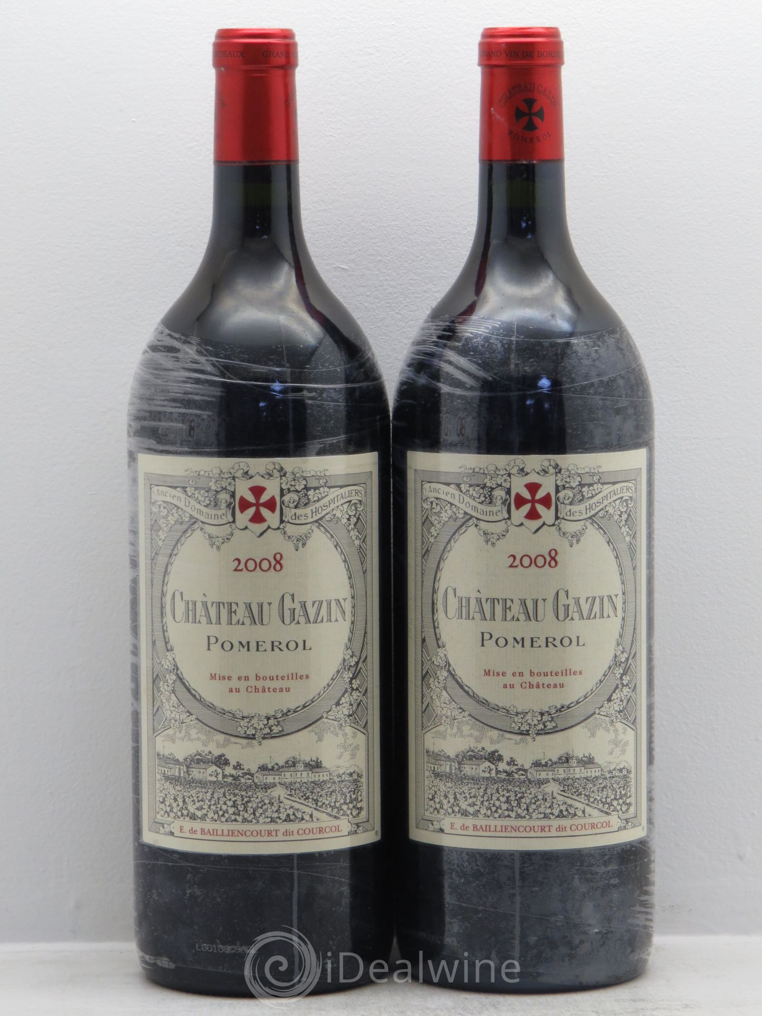 Château Gazin 2008 - Lot de 2 magnums - 0