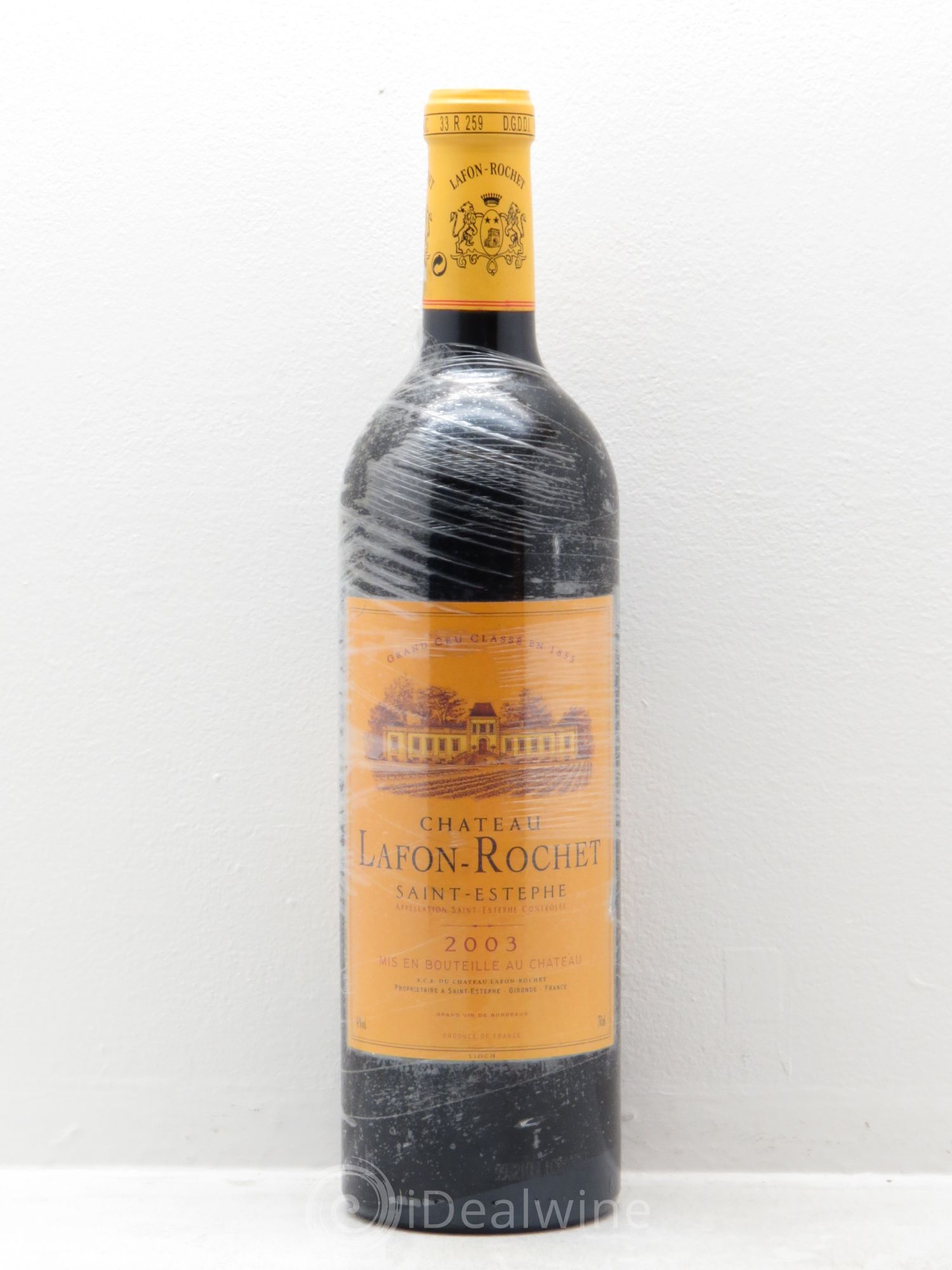 Château Lafon Rochet 4ème Grand Cru Classé 2003 - Lot de 6 bouteilles - 0