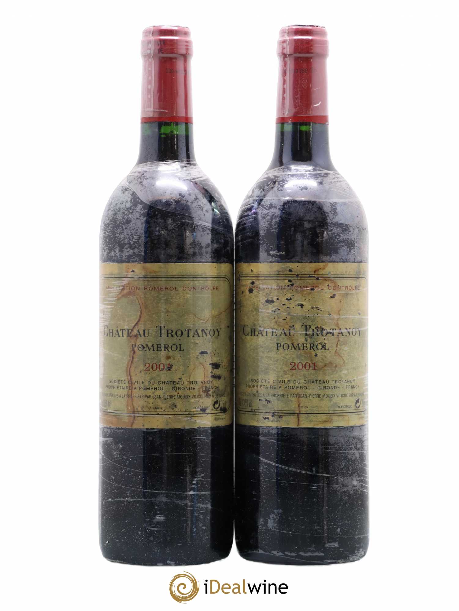 Château Trotanoy 2001 - Lot de 2 bouteilles - 0