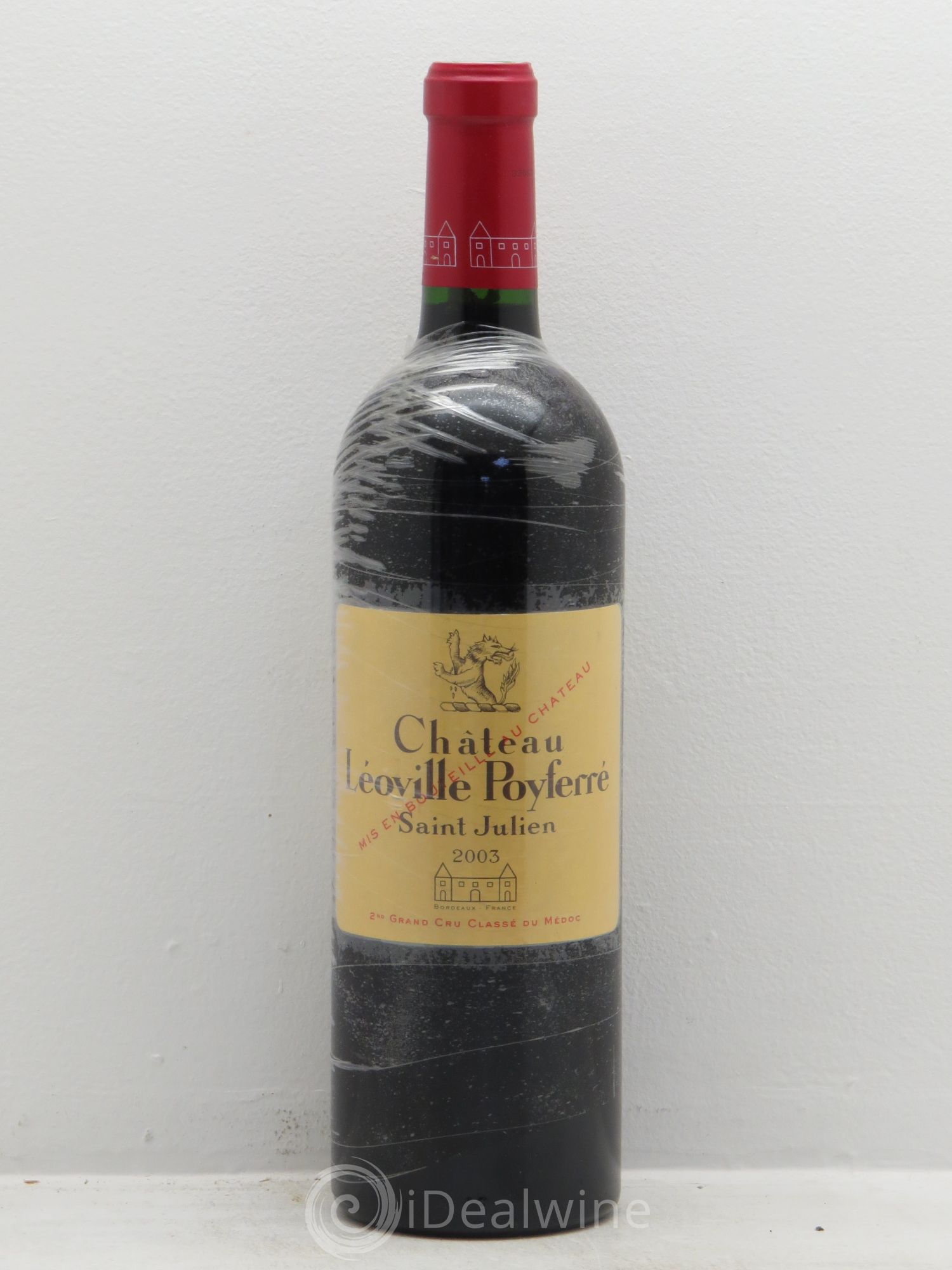 Château Léoville Poyferré 2ème Grand Cru Classé 2003 - Lot de 1 bouteille - 0