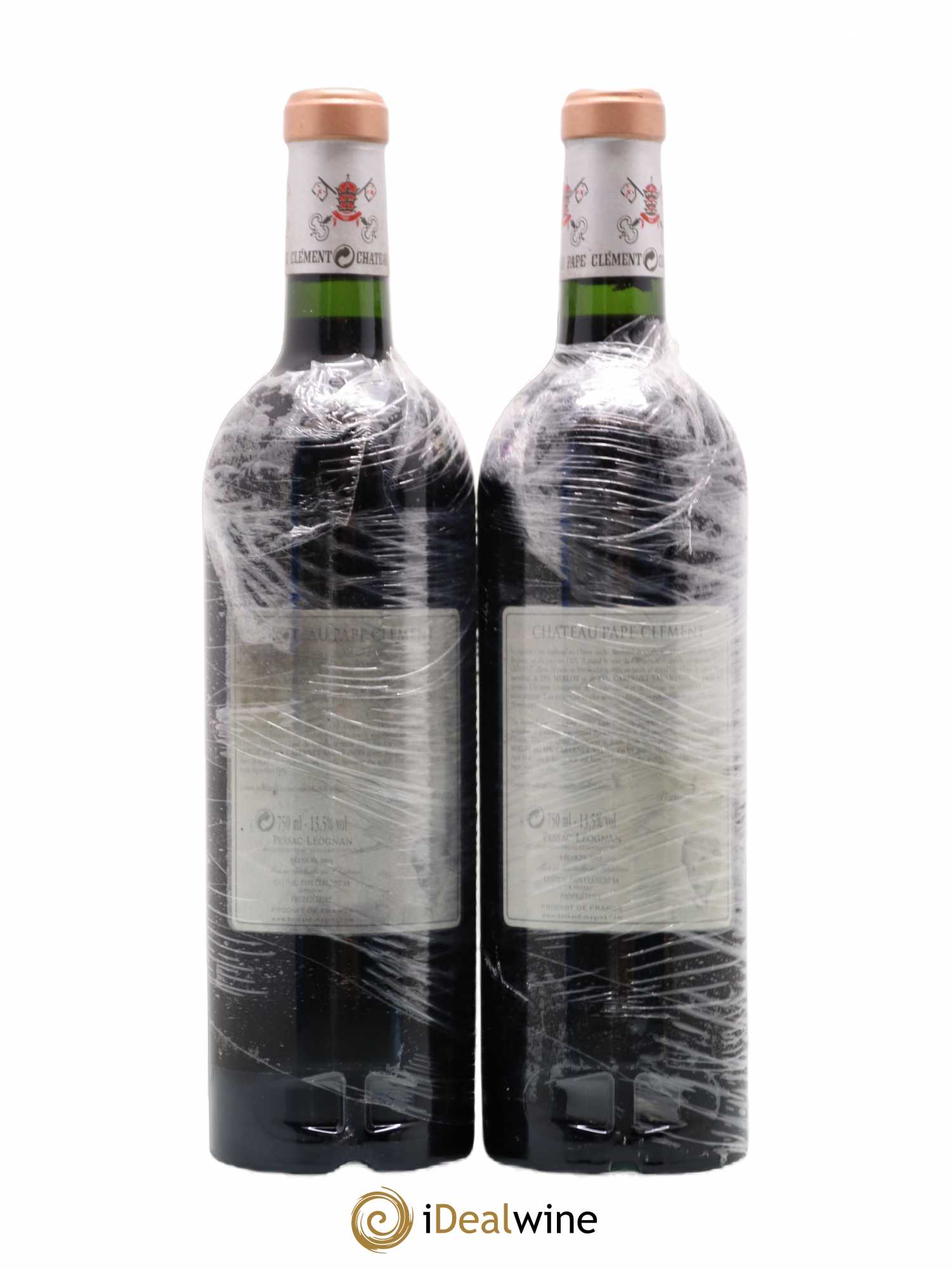 Château Pape Clément Cru Classé de Graves 2005 - Lot de 2 bouteilles - 1