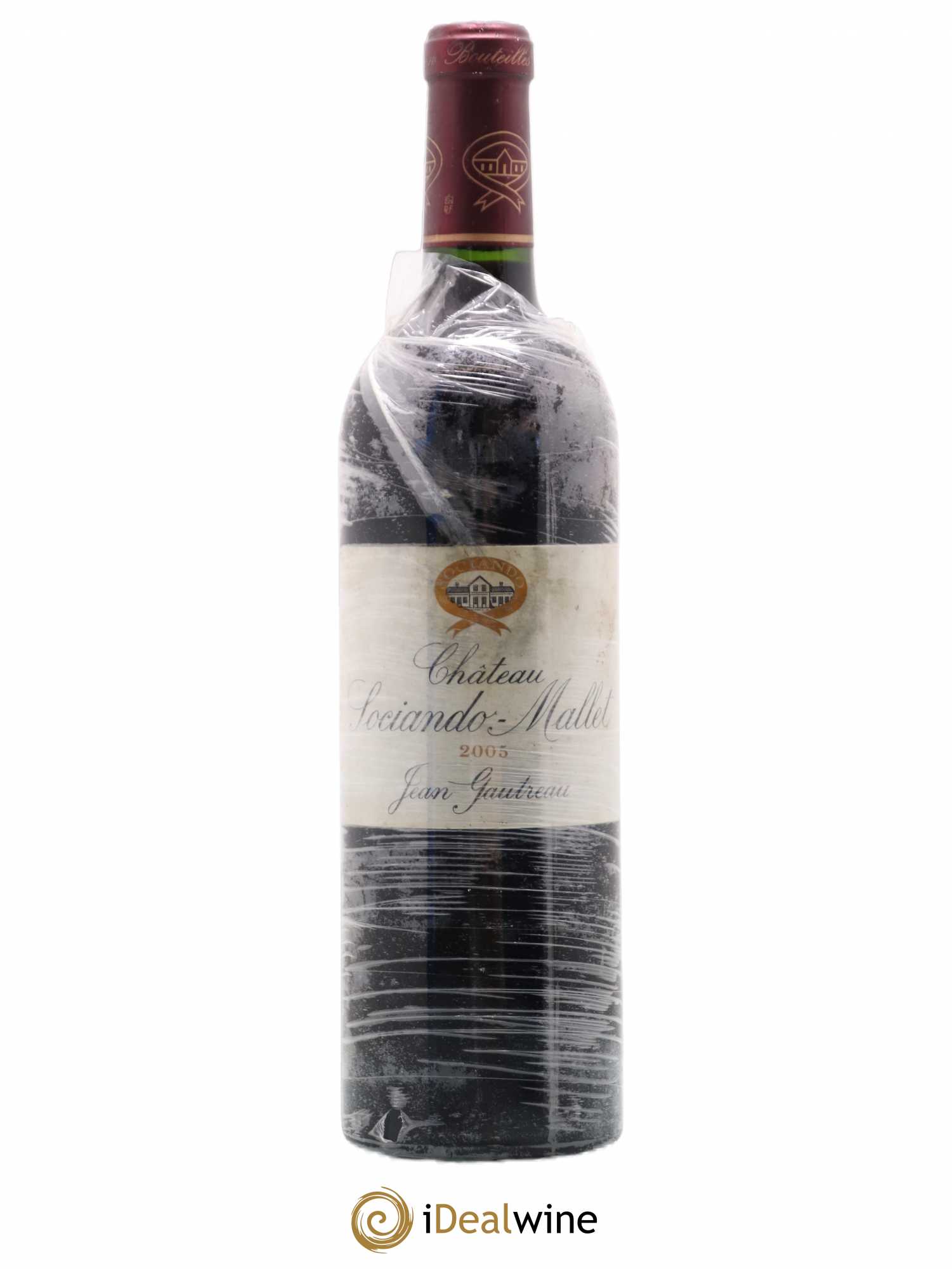 Château Sociando Mallet 2005 - Lot de 1 bouteille - 0