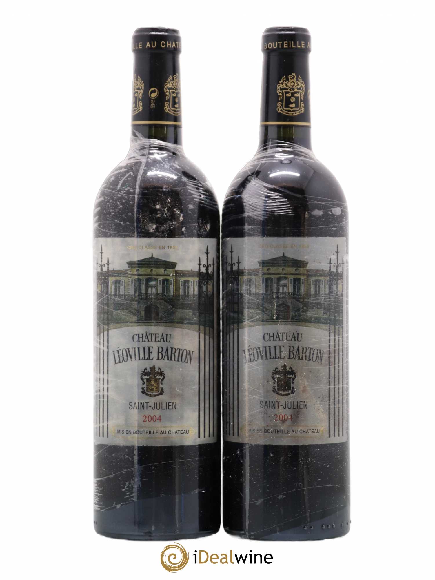 Château Léoville Barton 2ème Grand Cru Classé 2004 - Lot de 2 bouteilles - 0
