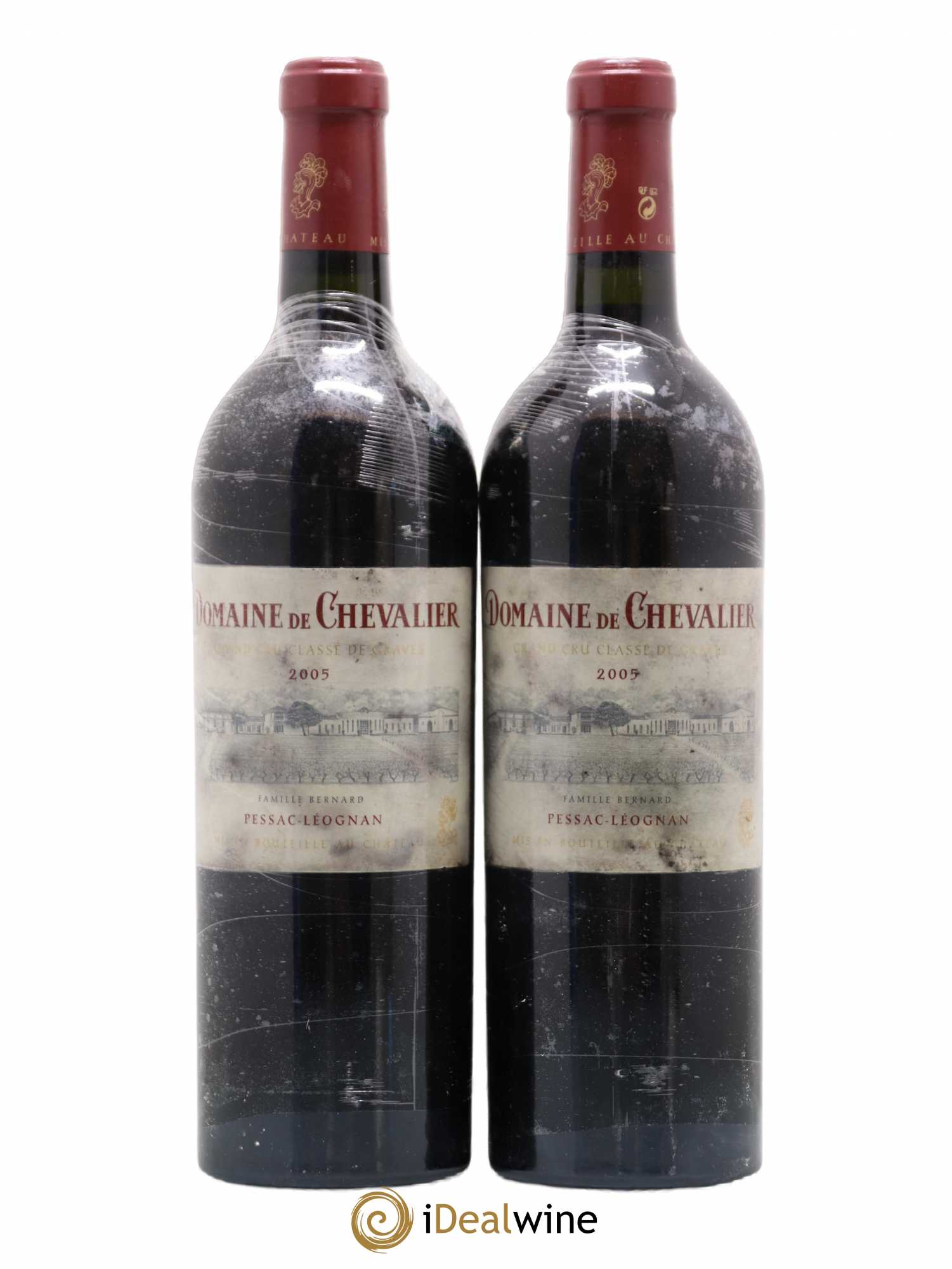 Domaine de Chevalier Cru Classé de Graves 2005 - Lot de 2 bouteilles - 0