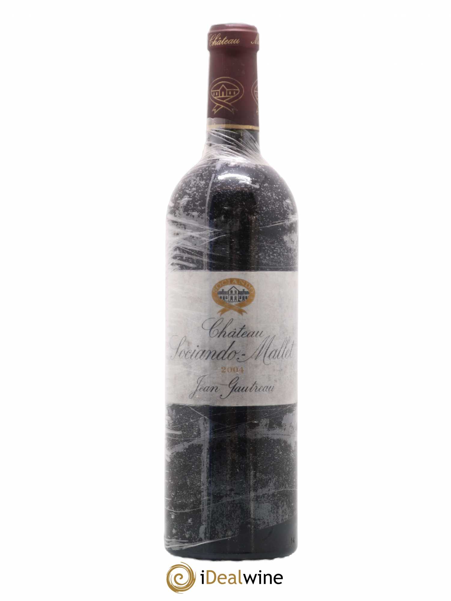 Château Sociando Mallet 2004 - Lot de 1 bouteille - 0