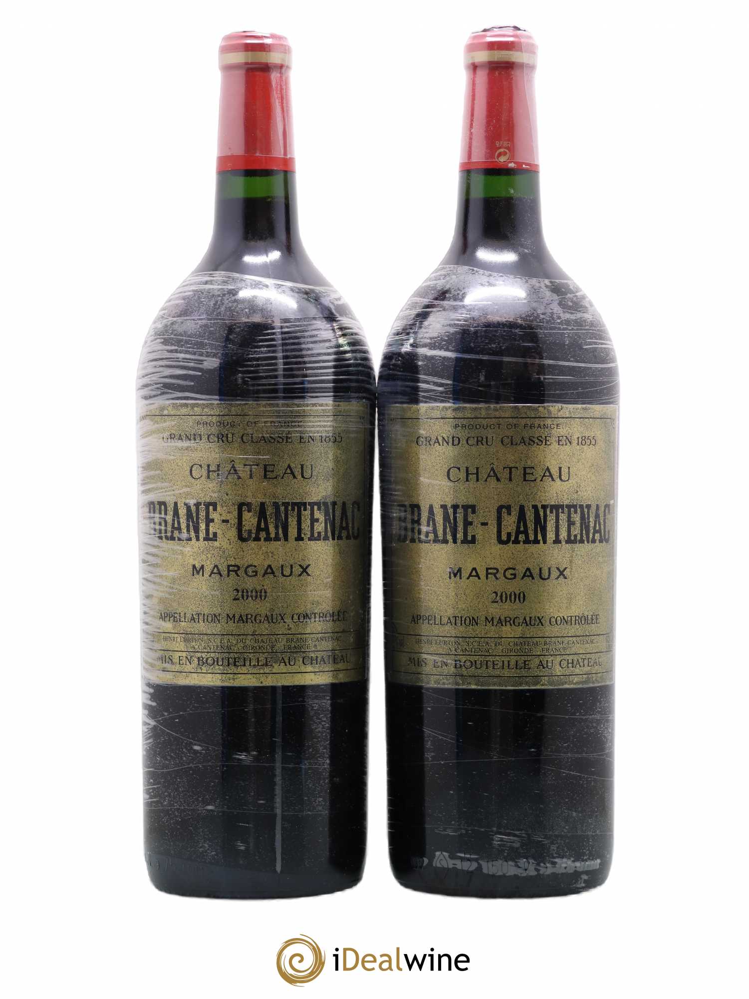 Château Brane Cantenac 2ème Grand Cru Classé 2000 - Lot de 2 magnums - 0