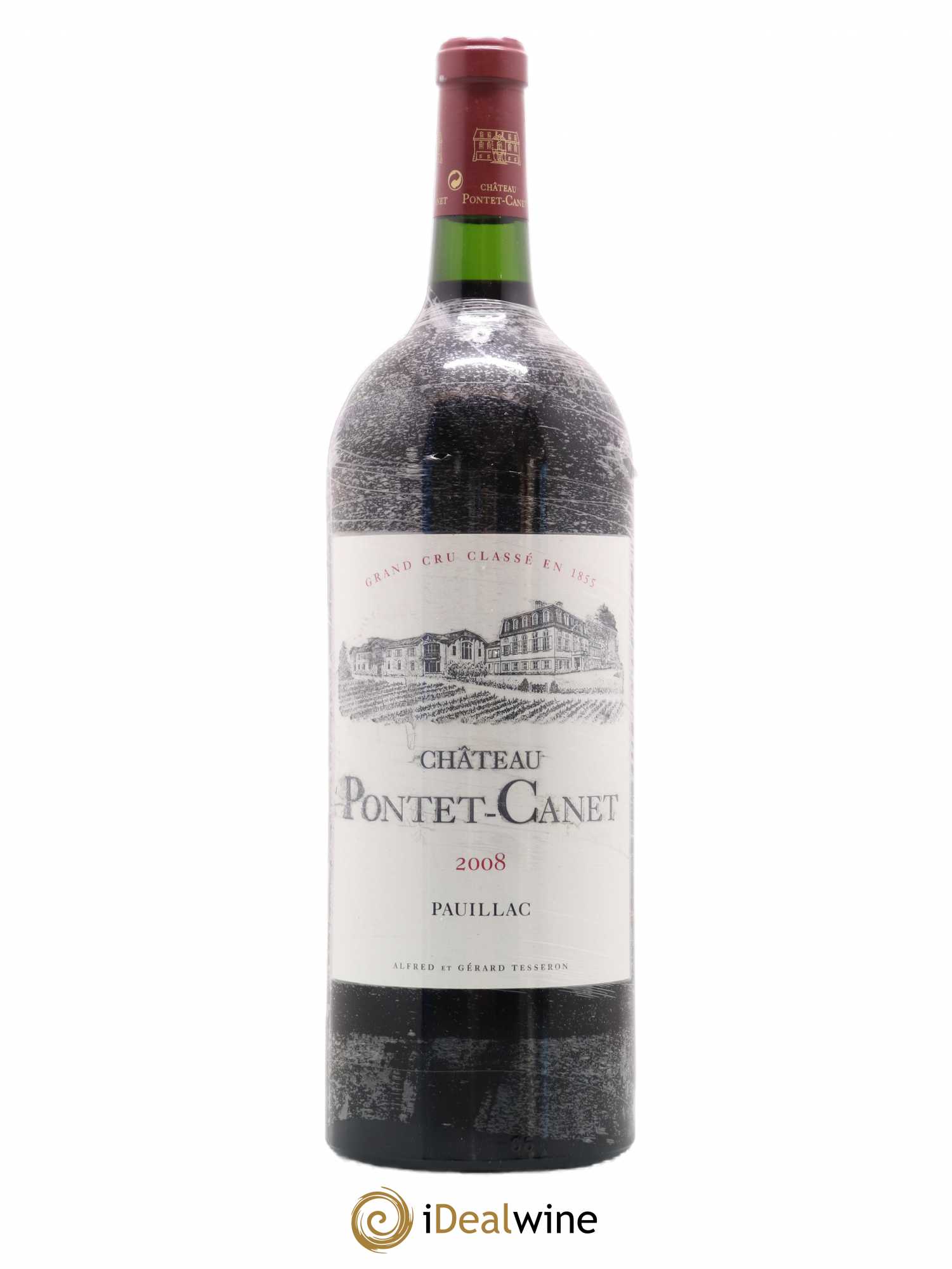 Château Pontet Canet 5ème Grand Cru Classé 2008 - Lot de 1 magnum - 0