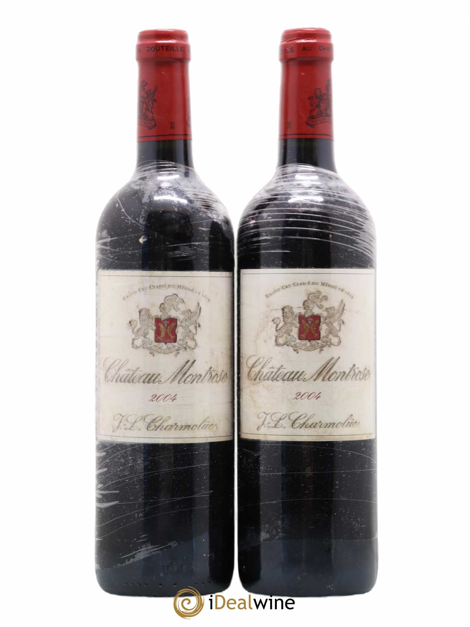 Château Montrose 2ème Grand Cru Classé 2004 - Lot de 2 bouteilles - 0