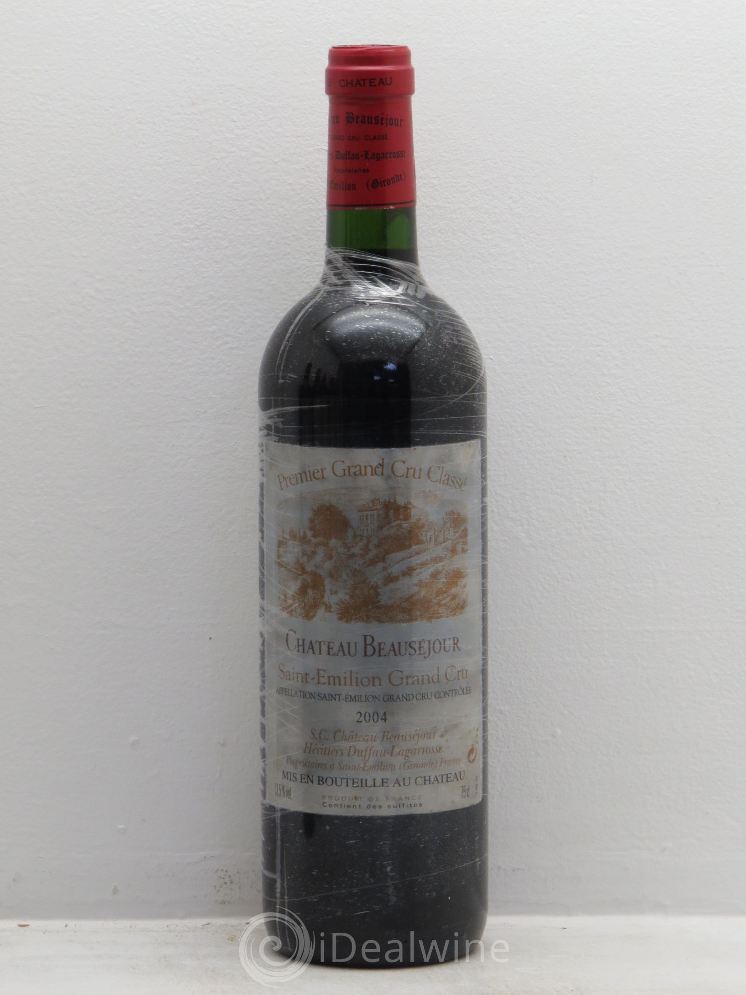 Château Beauséjour (Duffau-Lagarrosse) 1er Grand Cru Classé B 2004 - Lot de 6 bouteilles - 0