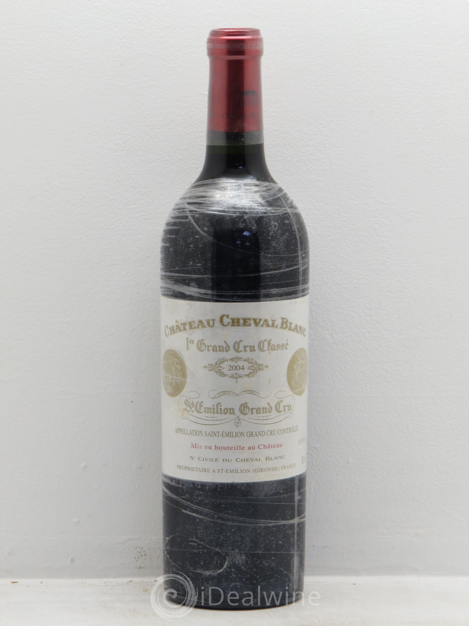 Château Cheval Blanc 1er Grand Cru Classé A 2004 - Lot de 1 bouteille - 0