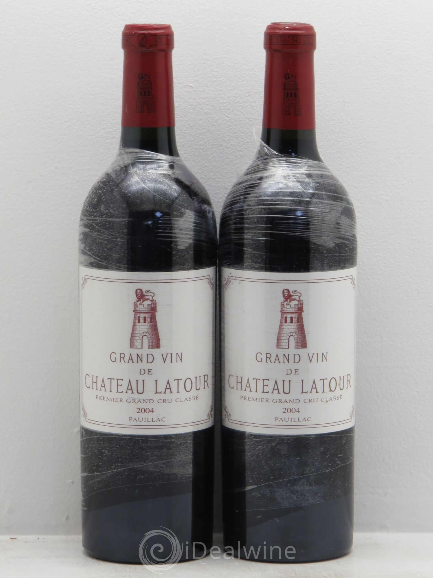 Château Latour 1er Grand Cru Classé 2004 - Lot de 2 bouteilles - 0