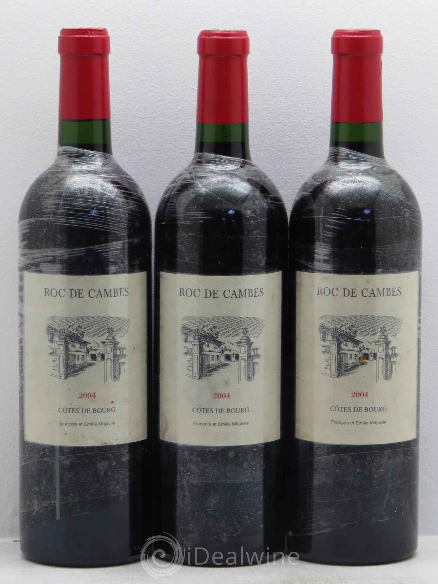 Roc de Cambes 2004 - Posten von 3 Flaschen - 0