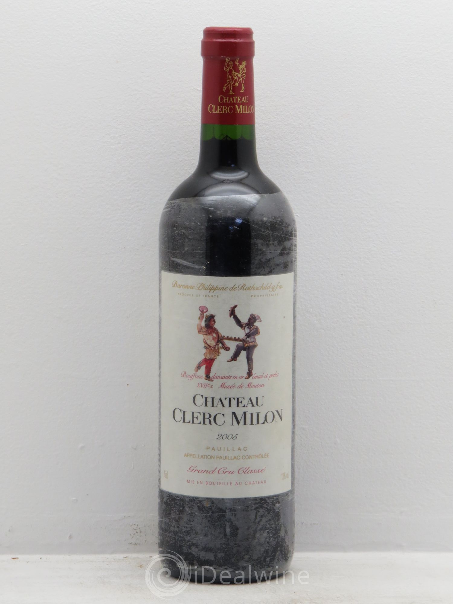 Château Clerc Milon 5ème Grand Cru Classé 2005 - Lot de 1 bouteille - 0