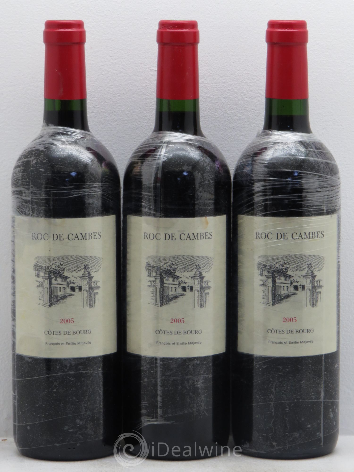 Roc de Cambes 2005 - Posten von 3 Flaschen - 0