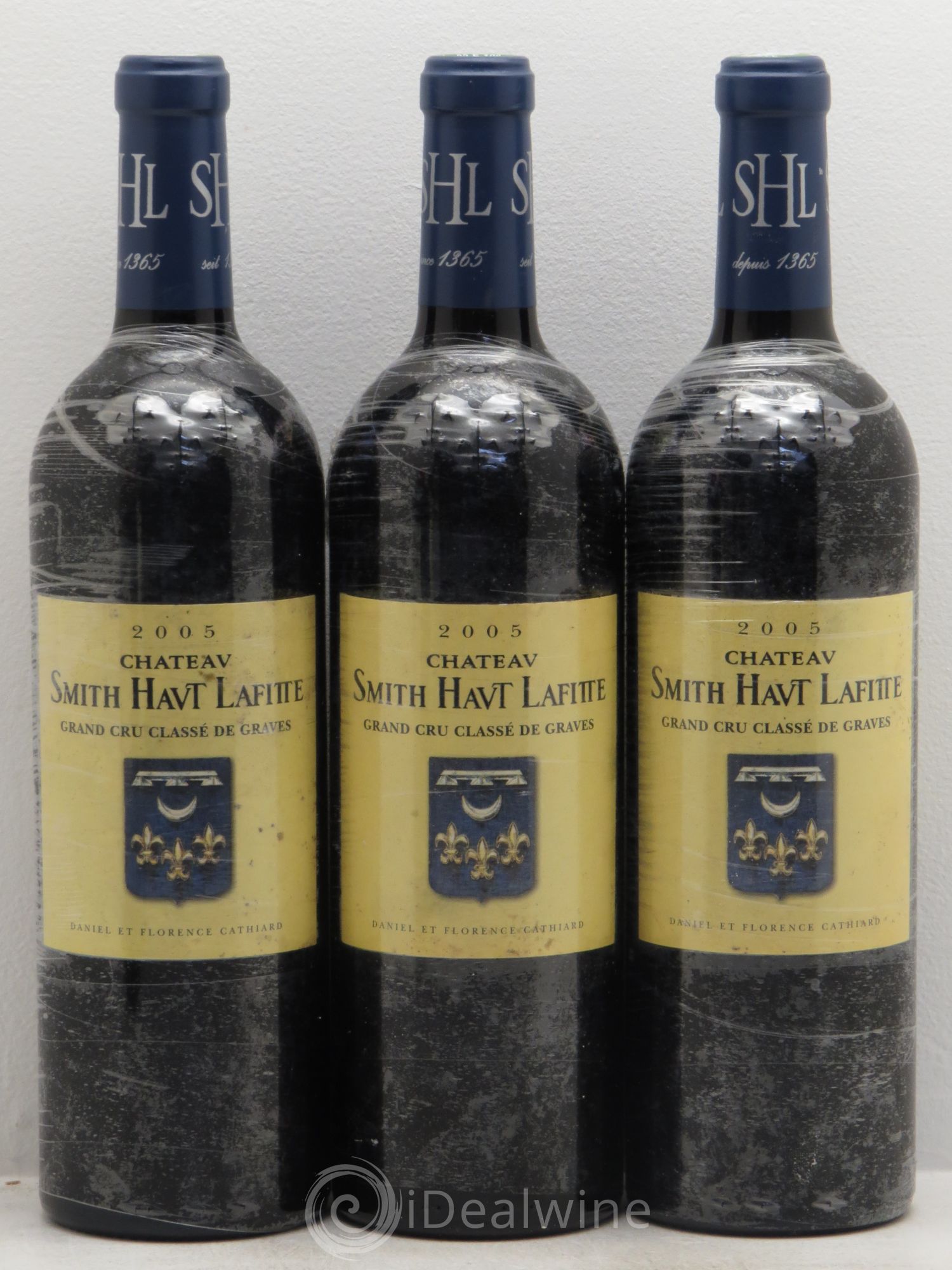 Château Smith Haut Lafitte Cru Classé de Graves 2005 - Lot de 3 bouteilles - 0