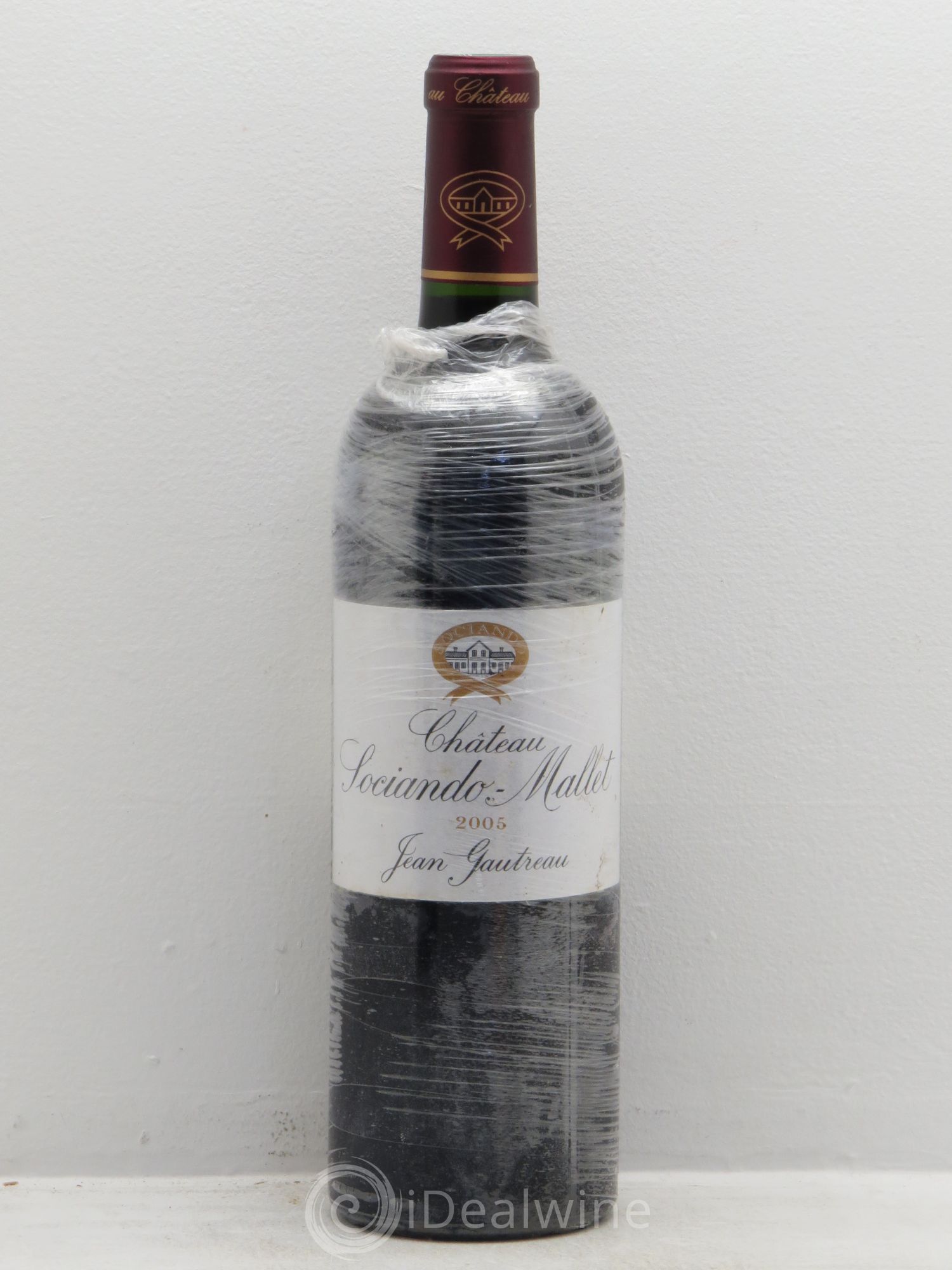 Château Sociando Mallet 2005 - Lot de 1 bouteille - 0