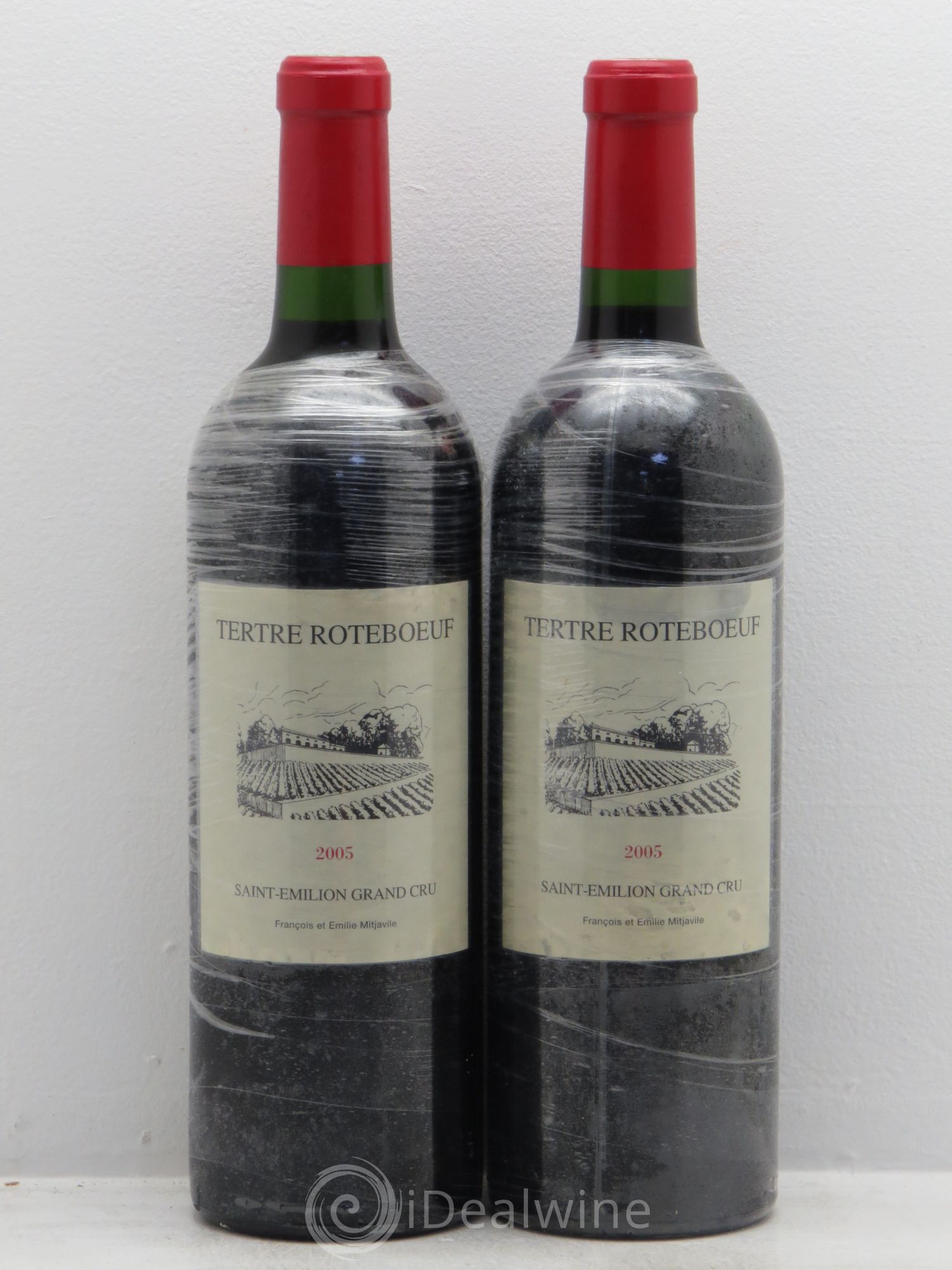 Château Tertre Roteboeuf 2005 - Posten von 2 Flaschen - 0