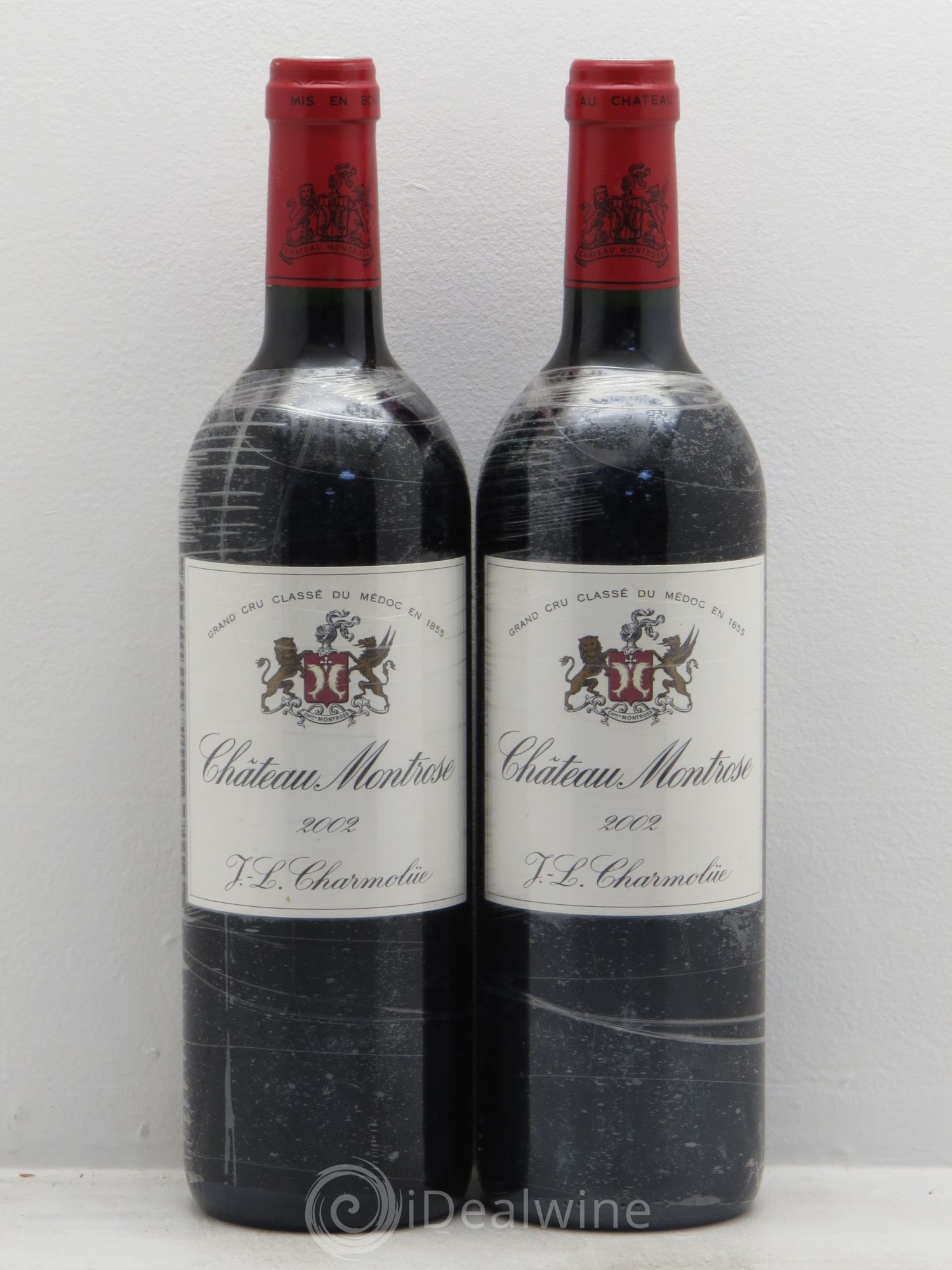 Château Montrose 2ème Grand Cru Classé 2002 - Lot de 2 bouteilles - 0