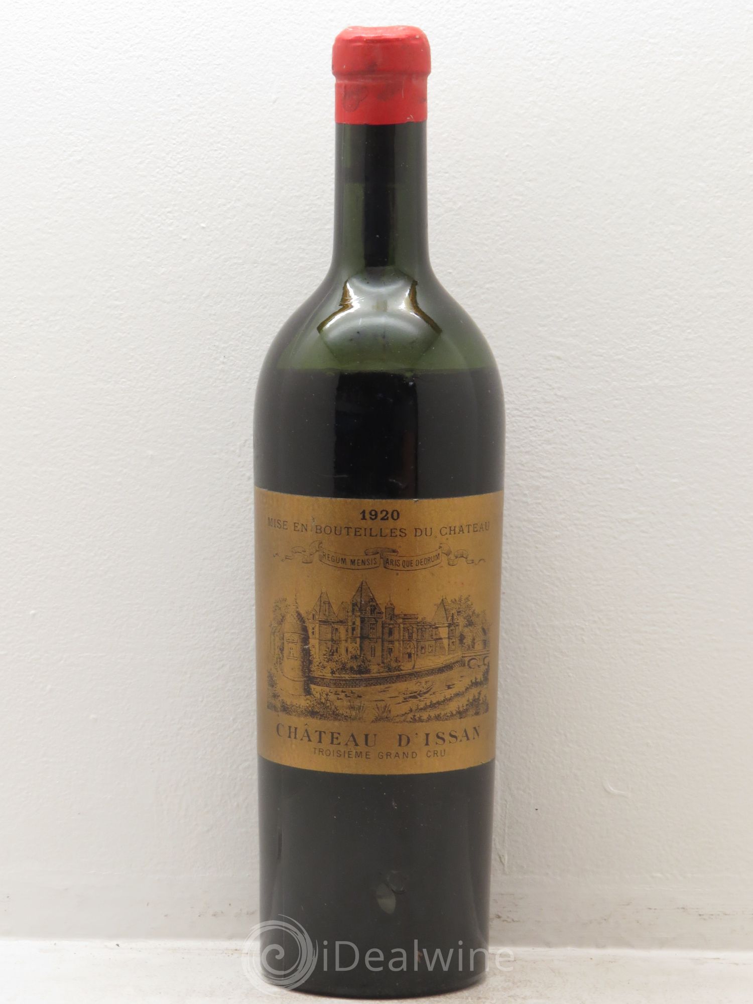 Château d'Issan 3ème Grand Cru Classé 1920 - Lot de 1 bouteille - 0