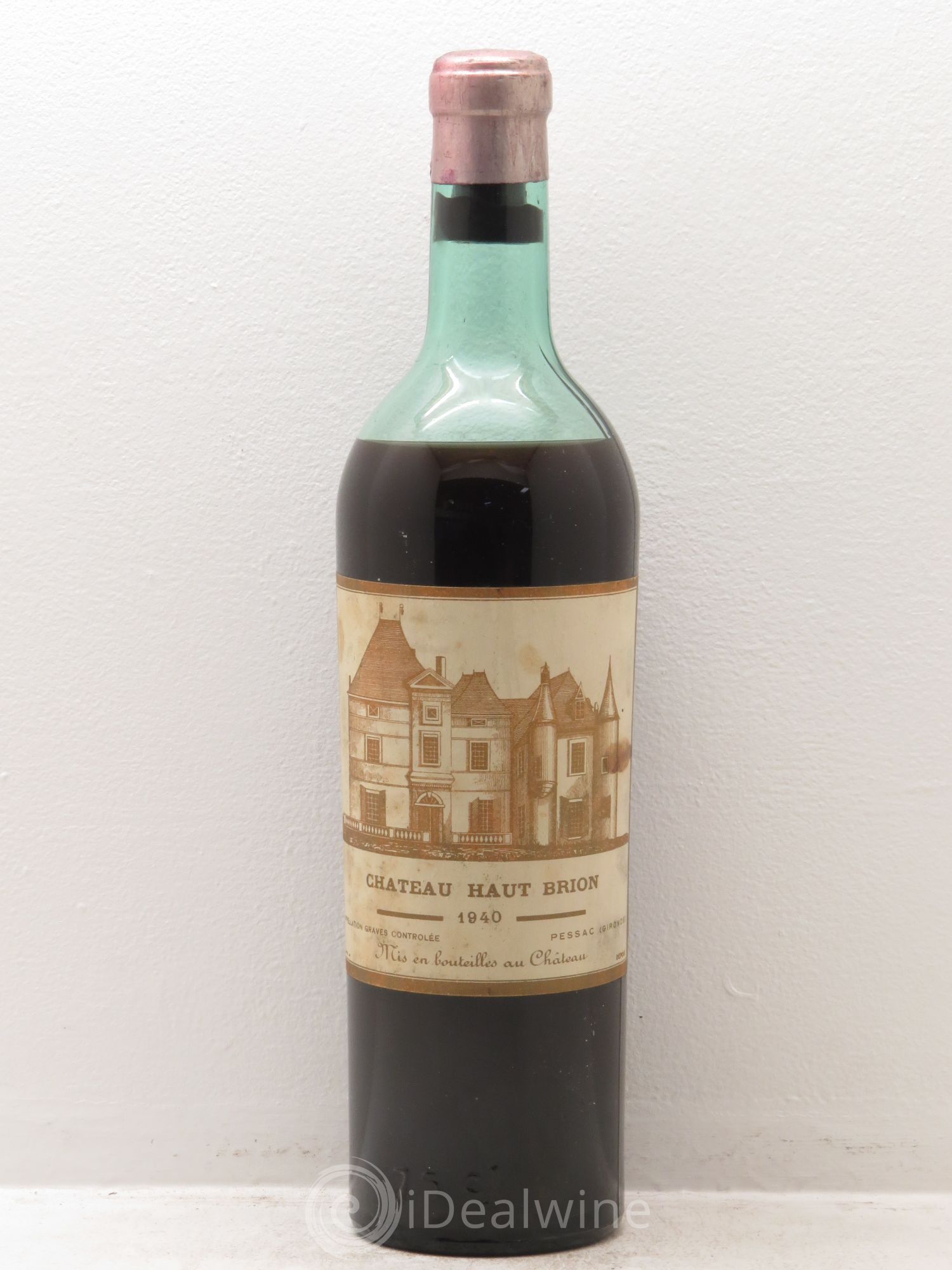 Château Haut Brion 1er Grand Cru Classé 1940 - Lot de 1 bouteille - 0