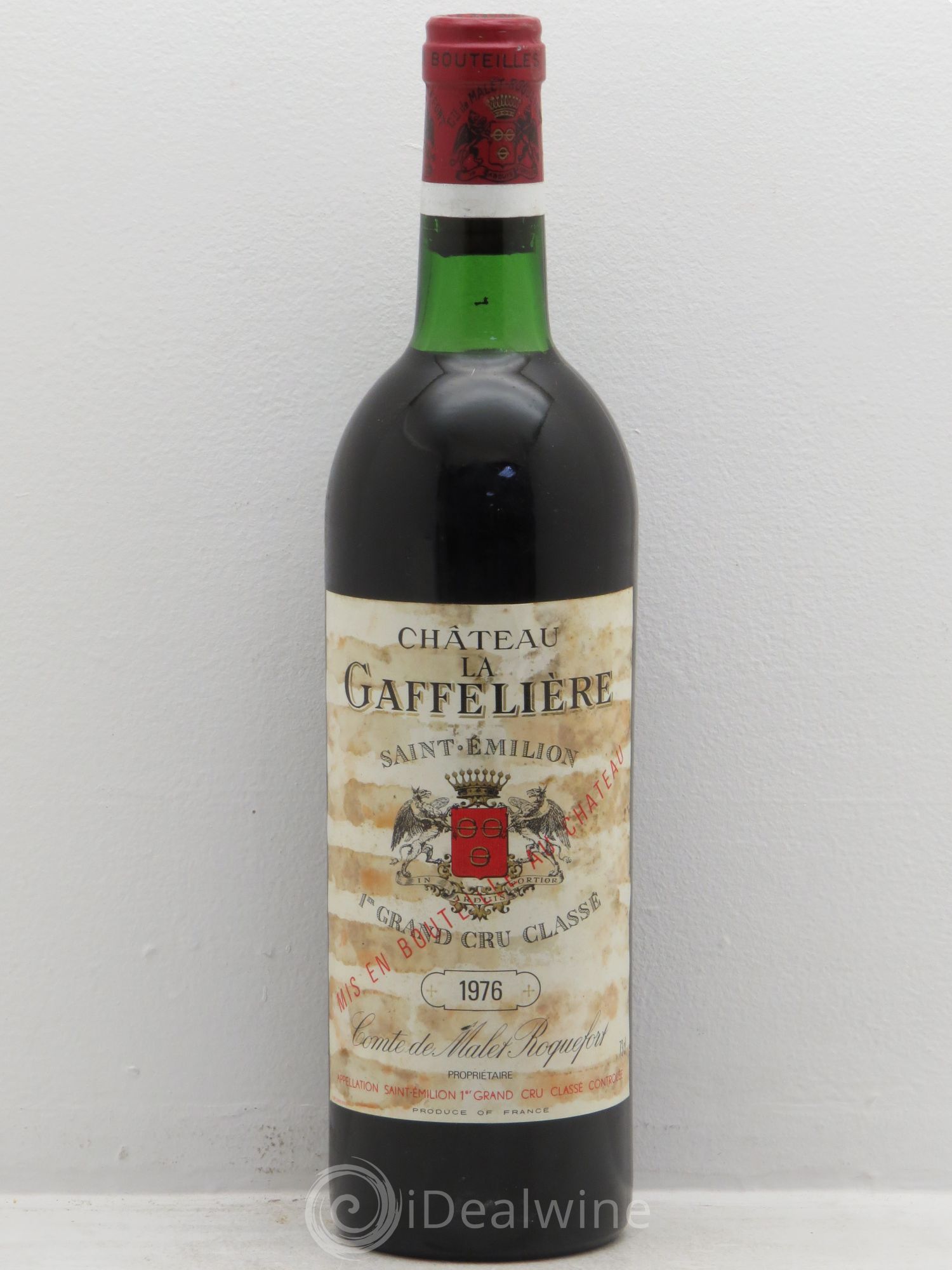 Château la Gaffelière 1er Grand Cru Classé B 1976 - Lot de 1 bouteille - 0