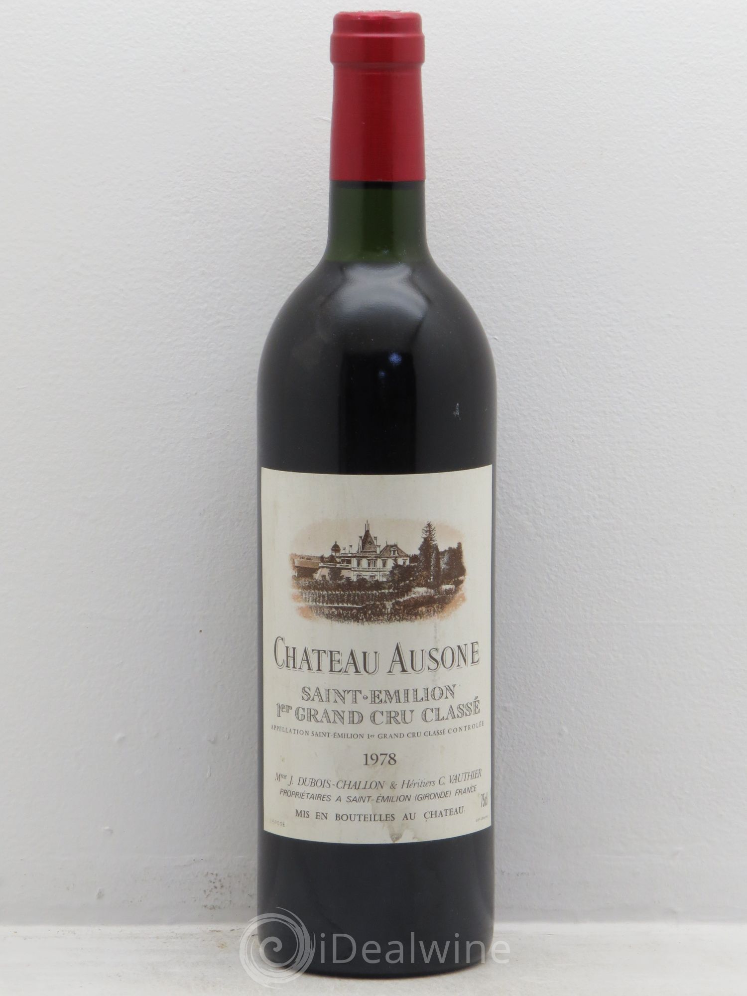 Château Ausone 1er Grand Cru Classé A 1978 - Lot de 1 bouteille - 0