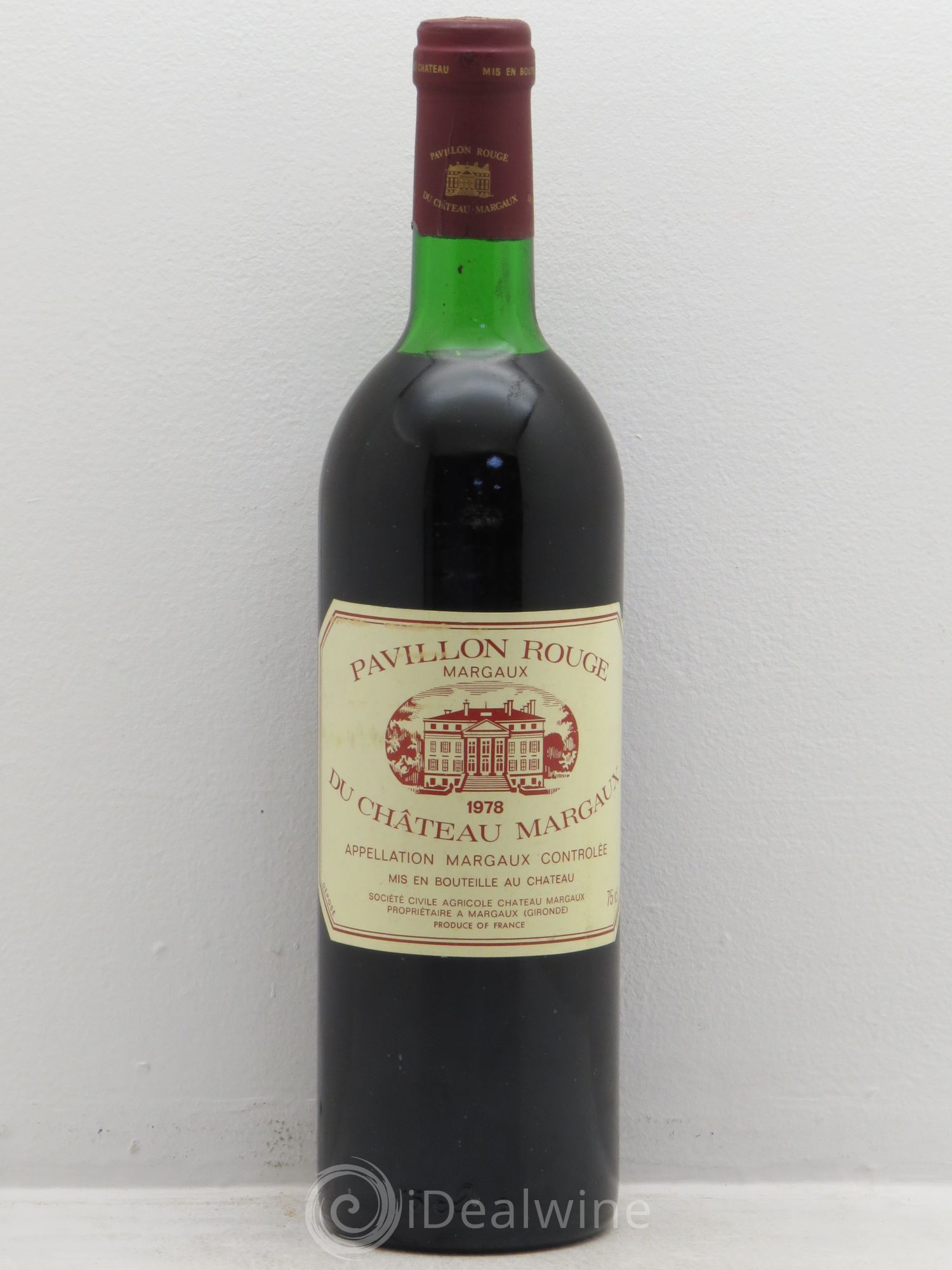 Pavillon Rouge du Château Margaux Second Vin 1978 - Lot de 1 bouteille - 0
