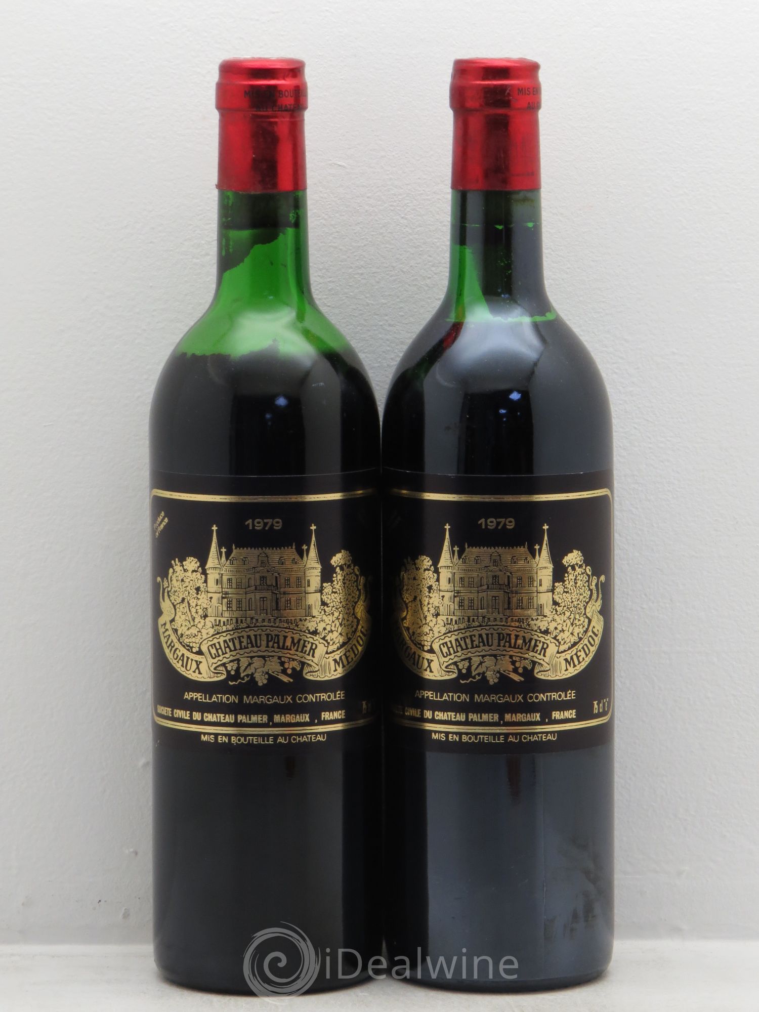 Château Palmer 3ème Grand Cru Classé 1979 - Lot de 2 bouteilles - 0