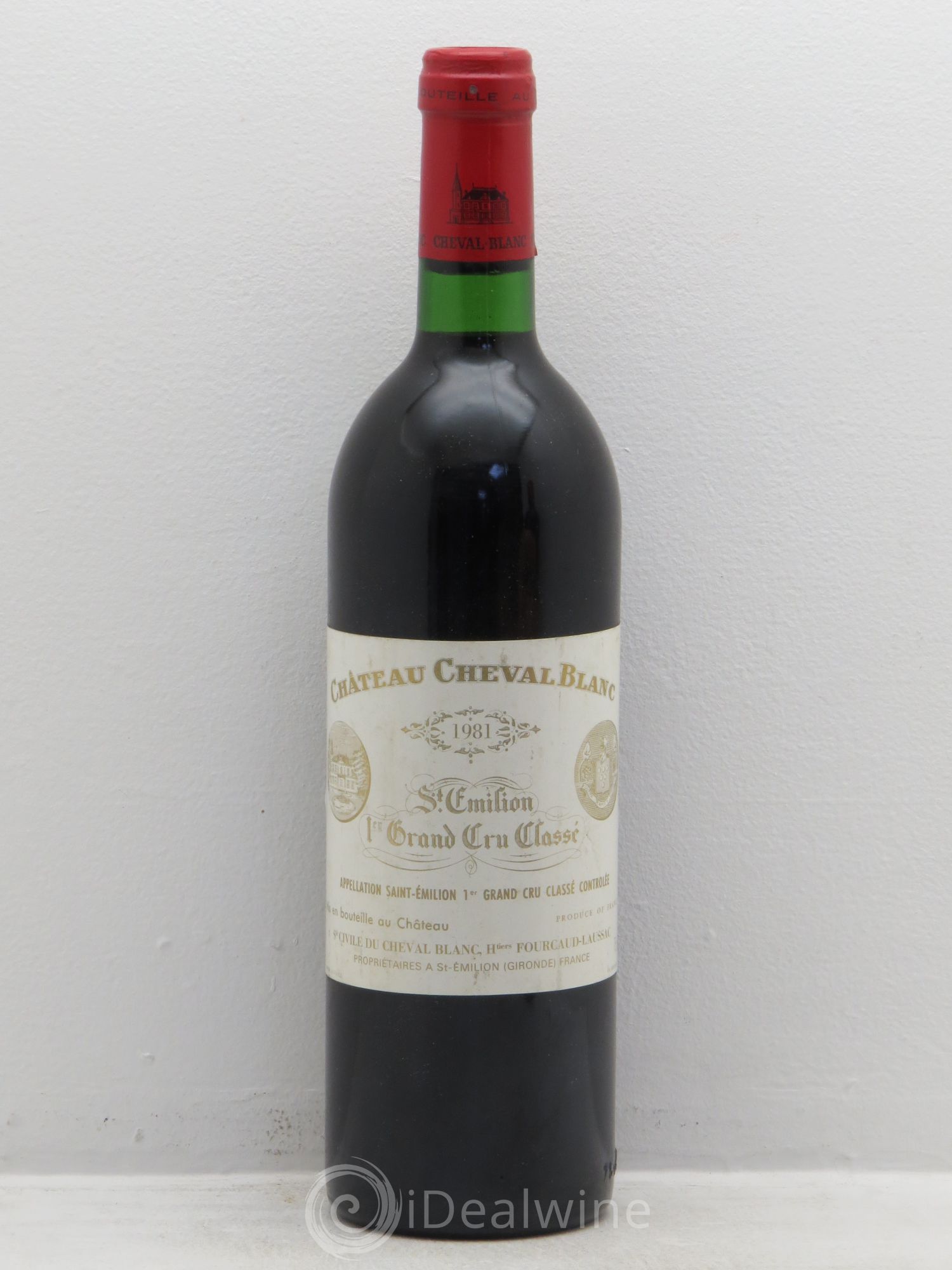 Château Cheval Blanc 1er Grand Cru Classé A 1981 - Lot de 1 bouteille - 0