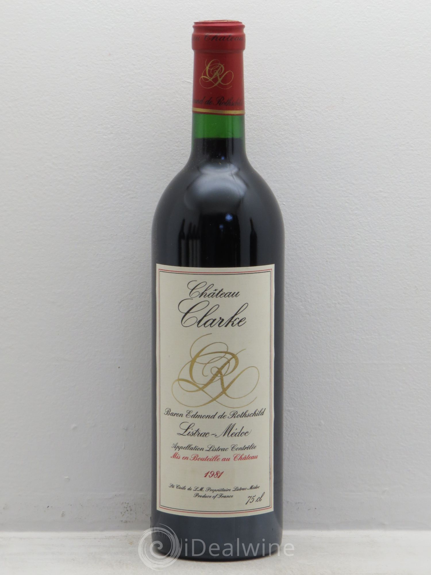 Château Clarke 1981 - Posten von 6 Flaschen - 0