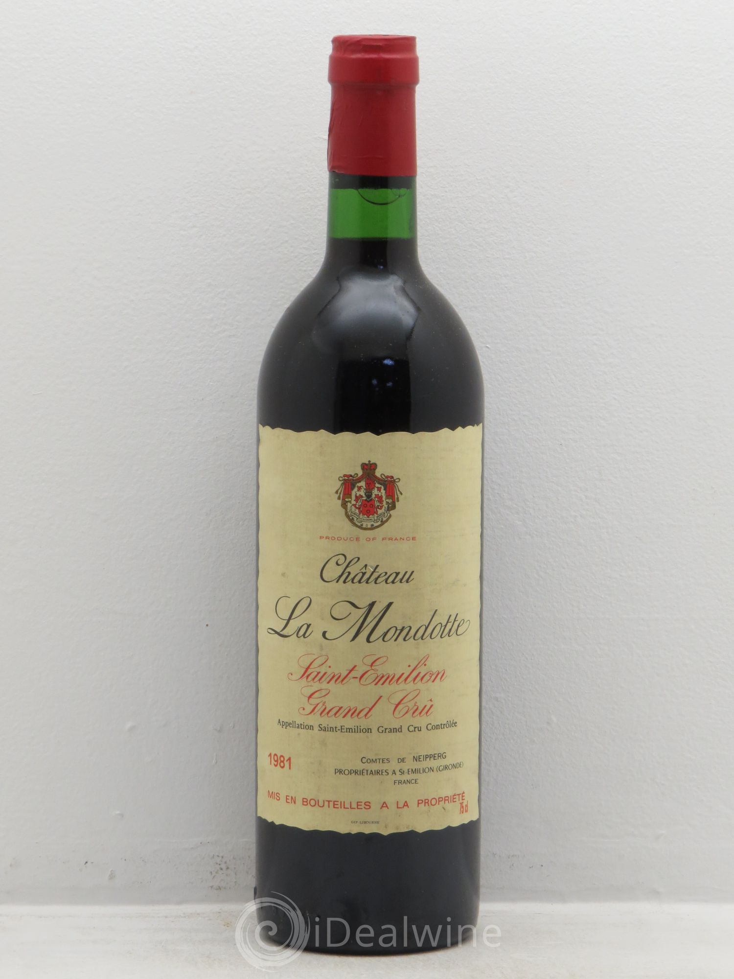 La Mondotte 1er Grand Cru Classé B depuis 2012 1981 - Lot de 1 bouteille - 0