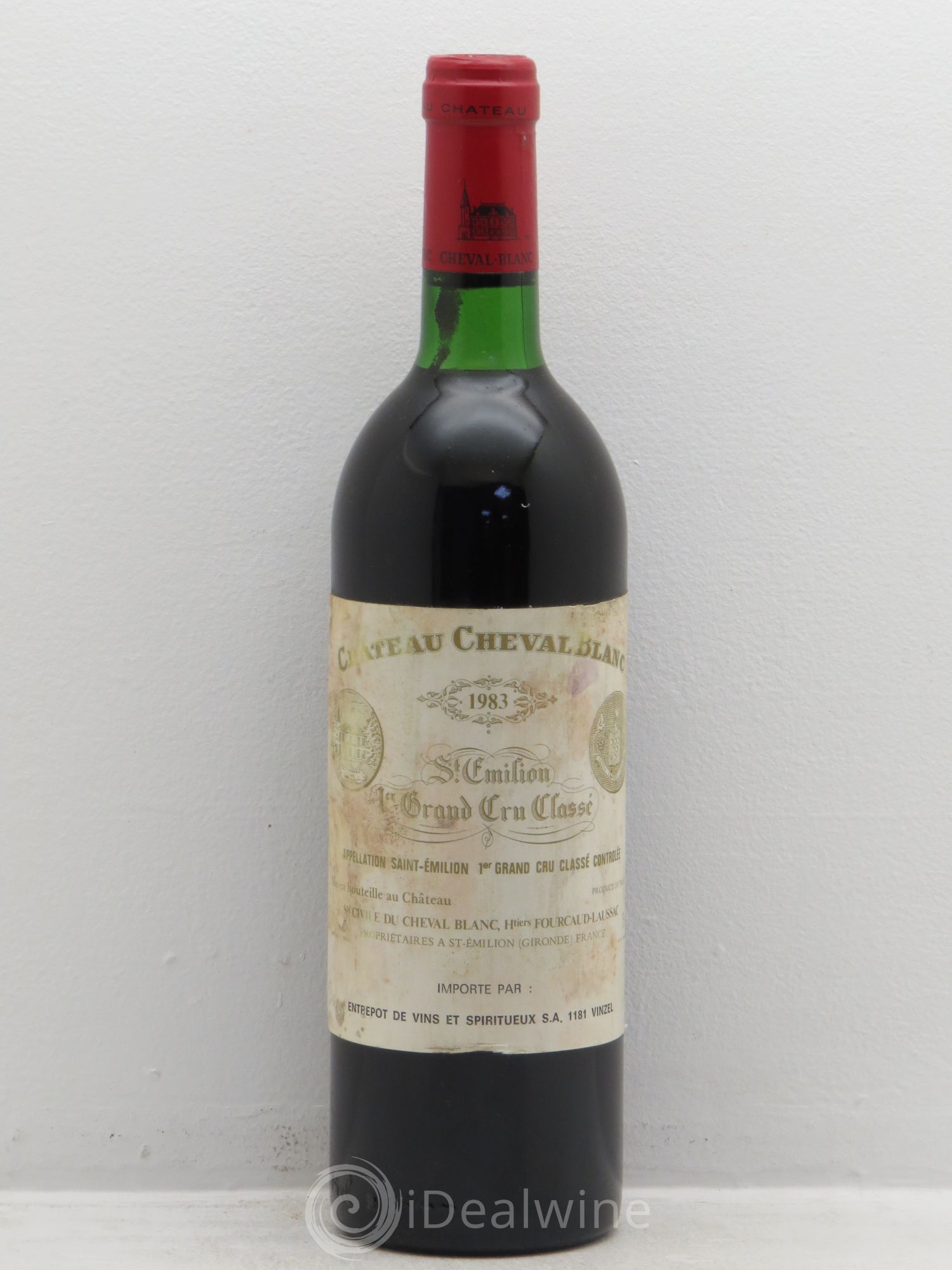 Château Cheval Blanc 1er Grand Cru Classé A 1983 - Lot de 1 bouteille - 0