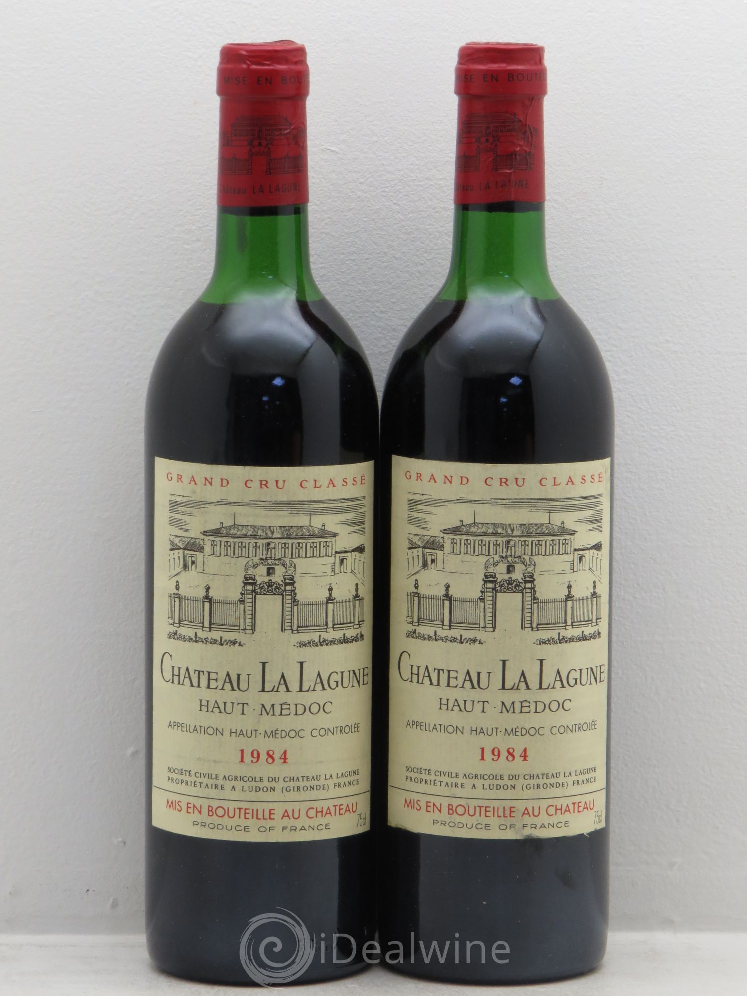 Château la Lagune 3ème Grand Cru Classé 1984 - Lot de 2 bouteilles - 0