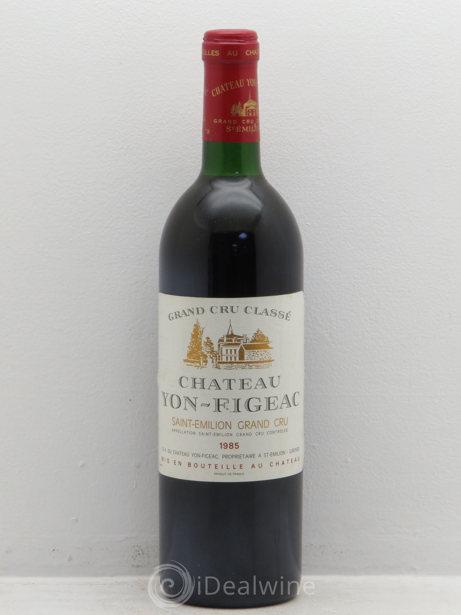 Château Yon Figeac Grand Cru Classé 1985 - Lot de 1 bouteille - 0