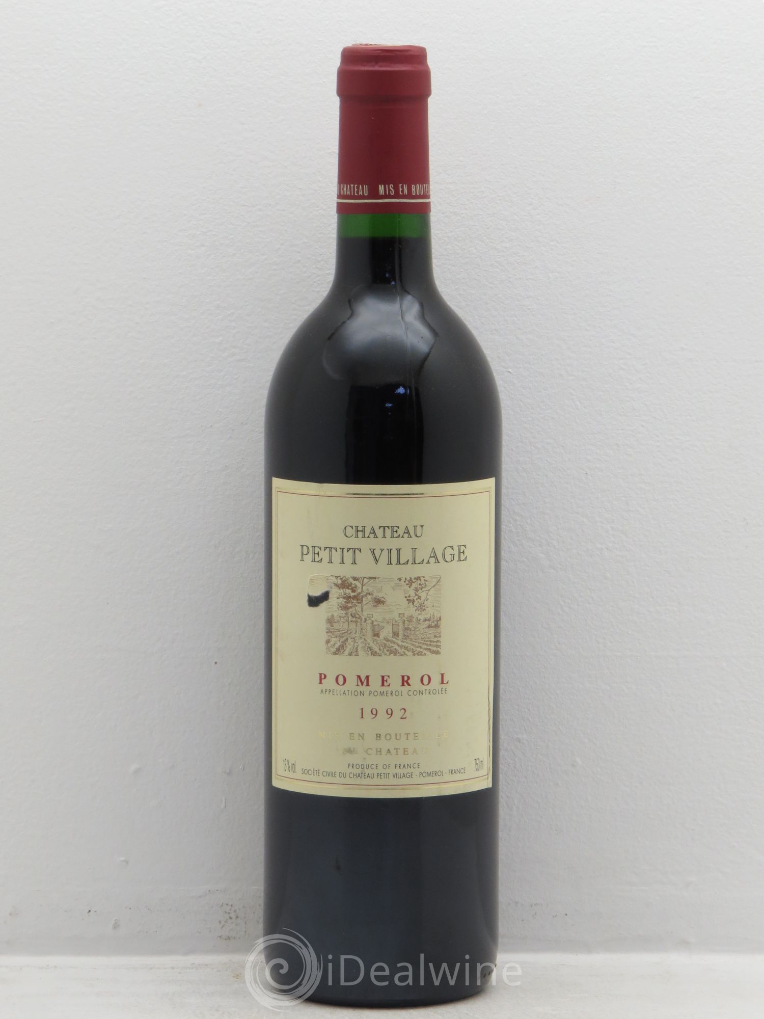 Château Petit Village 1992 - Lot de 6 bouteilles - 0