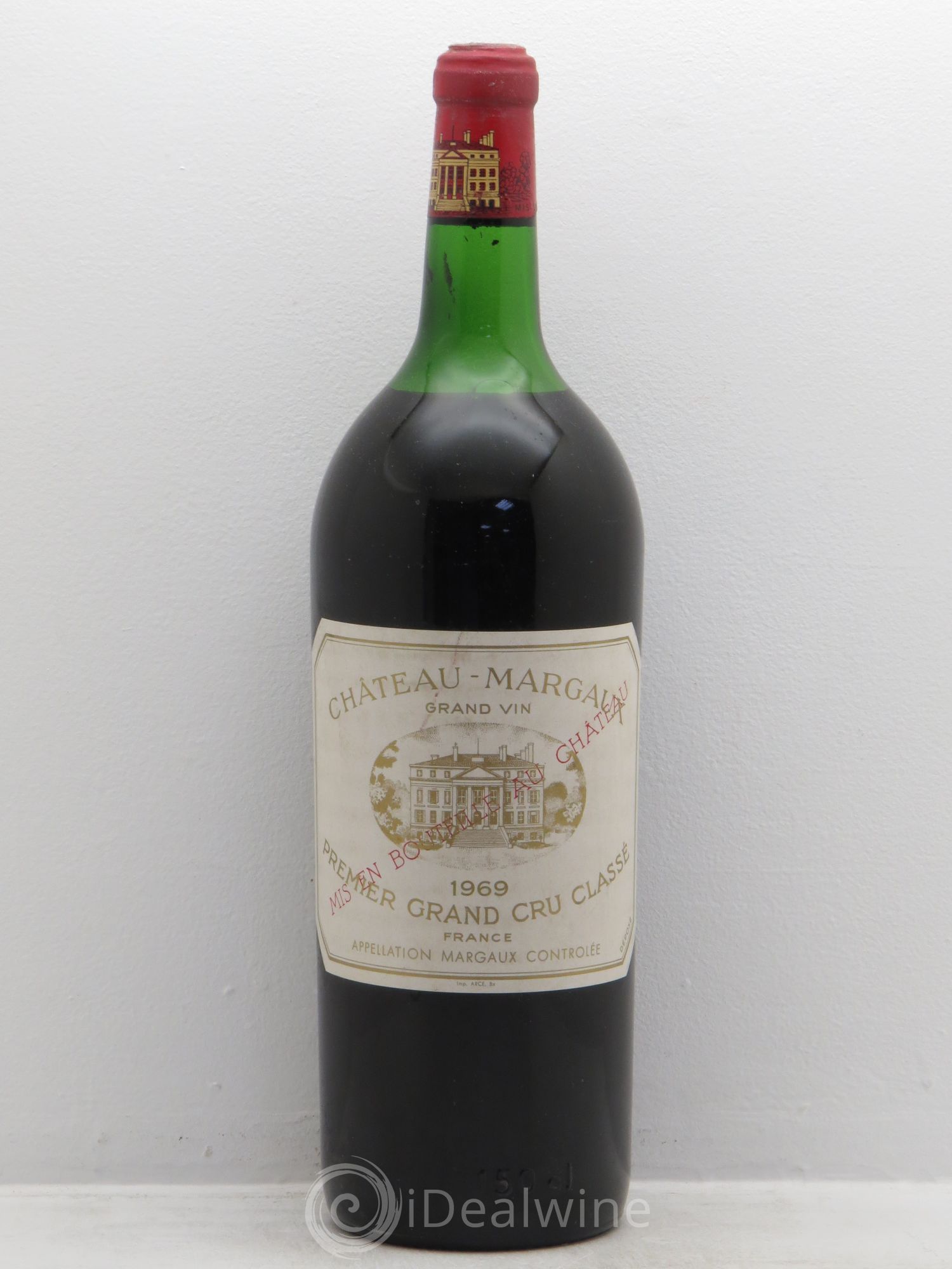 Château Margaux 1er Grand Cru Classé 1969 - Lot de 1 magnum - 0
