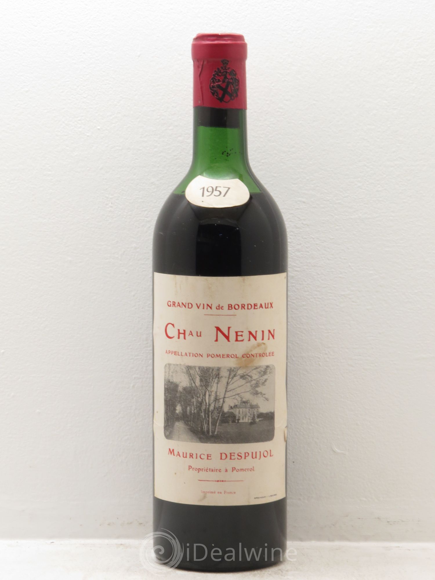 Château Nenin 1957 - Lot de 1 bouteille - 0