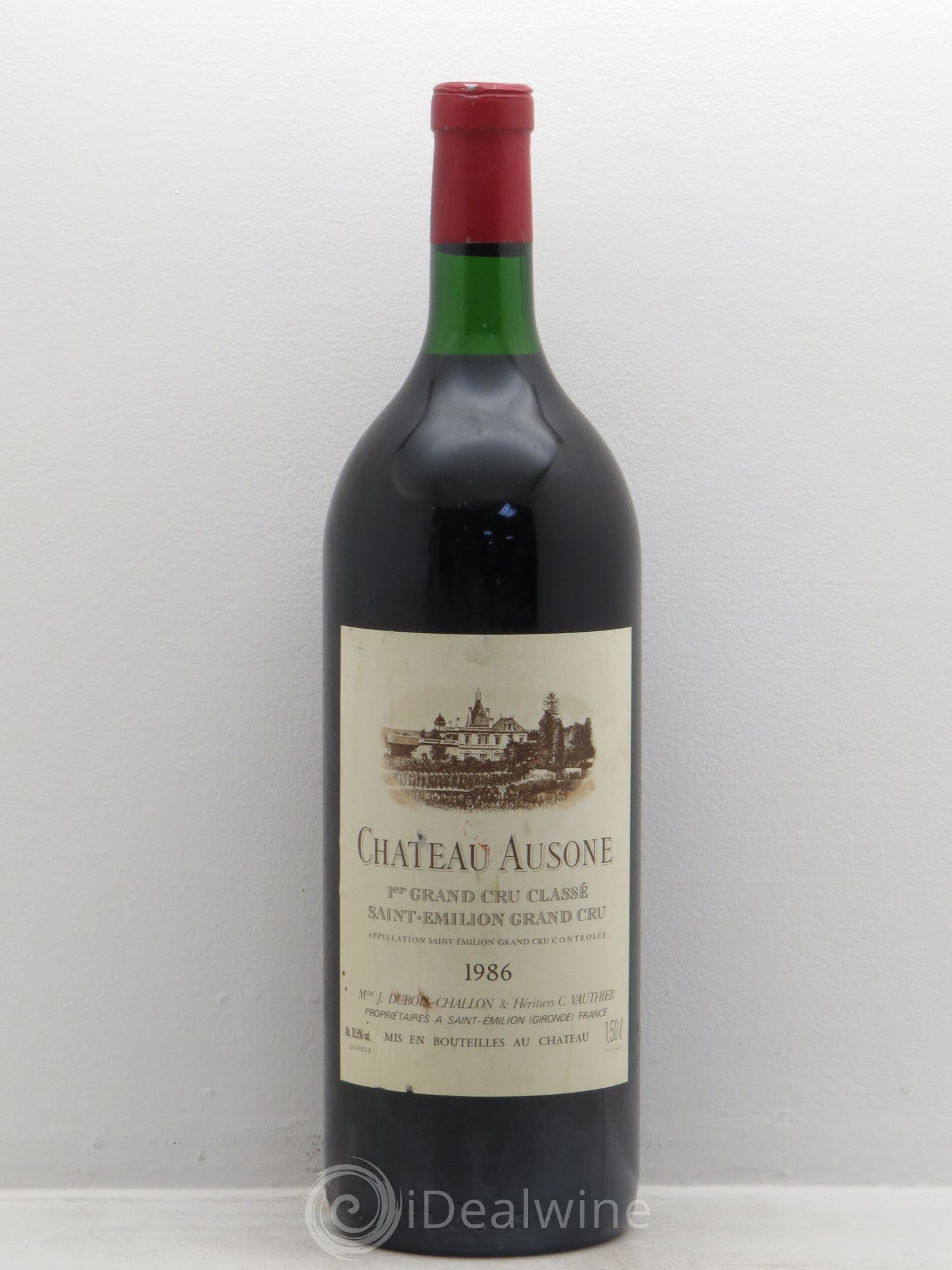 Château Ausone 1er Grand Cru Classé A 1986 - Lot de 1 magnum - 0