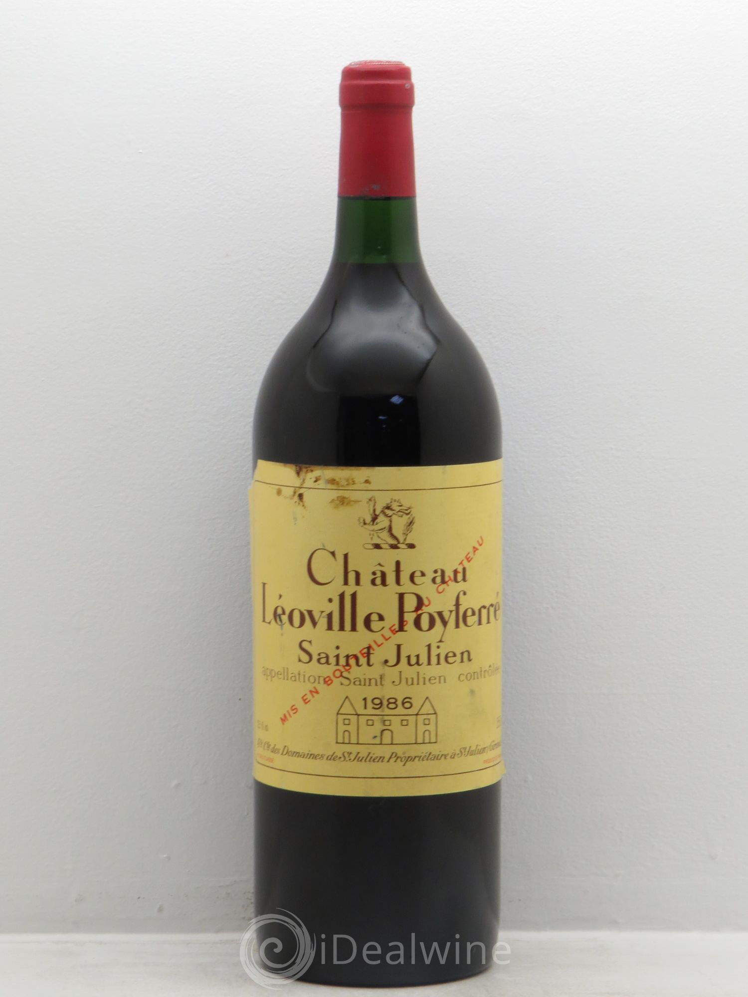 Château Léoville Poyferré 2ème Grand Cru Classé 1986 - Lot de 1 magnum - 0