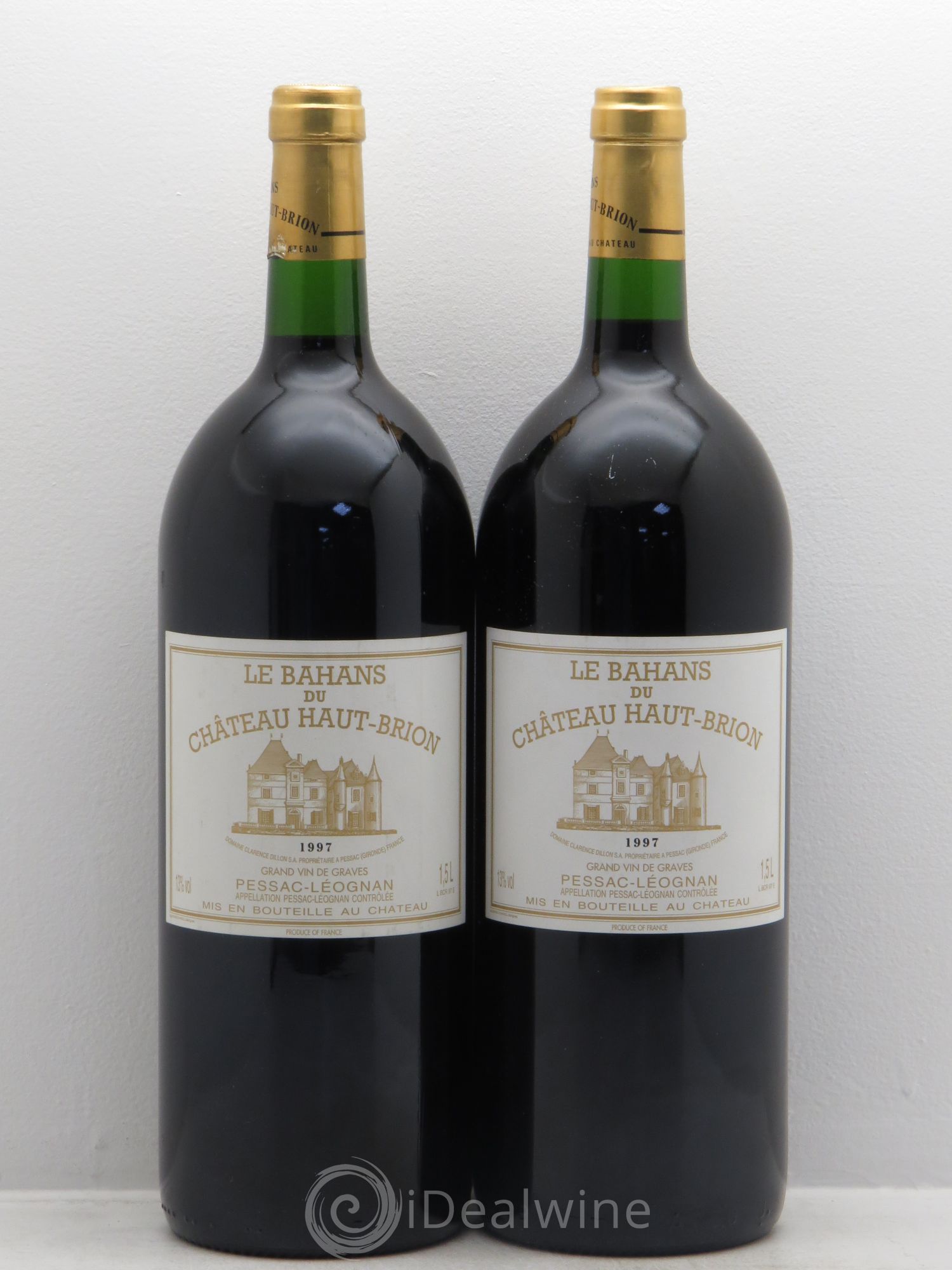 Clarence (Bahans) de Haut-Brion Second Vin 1997 - Lot de 2 magnums - 0