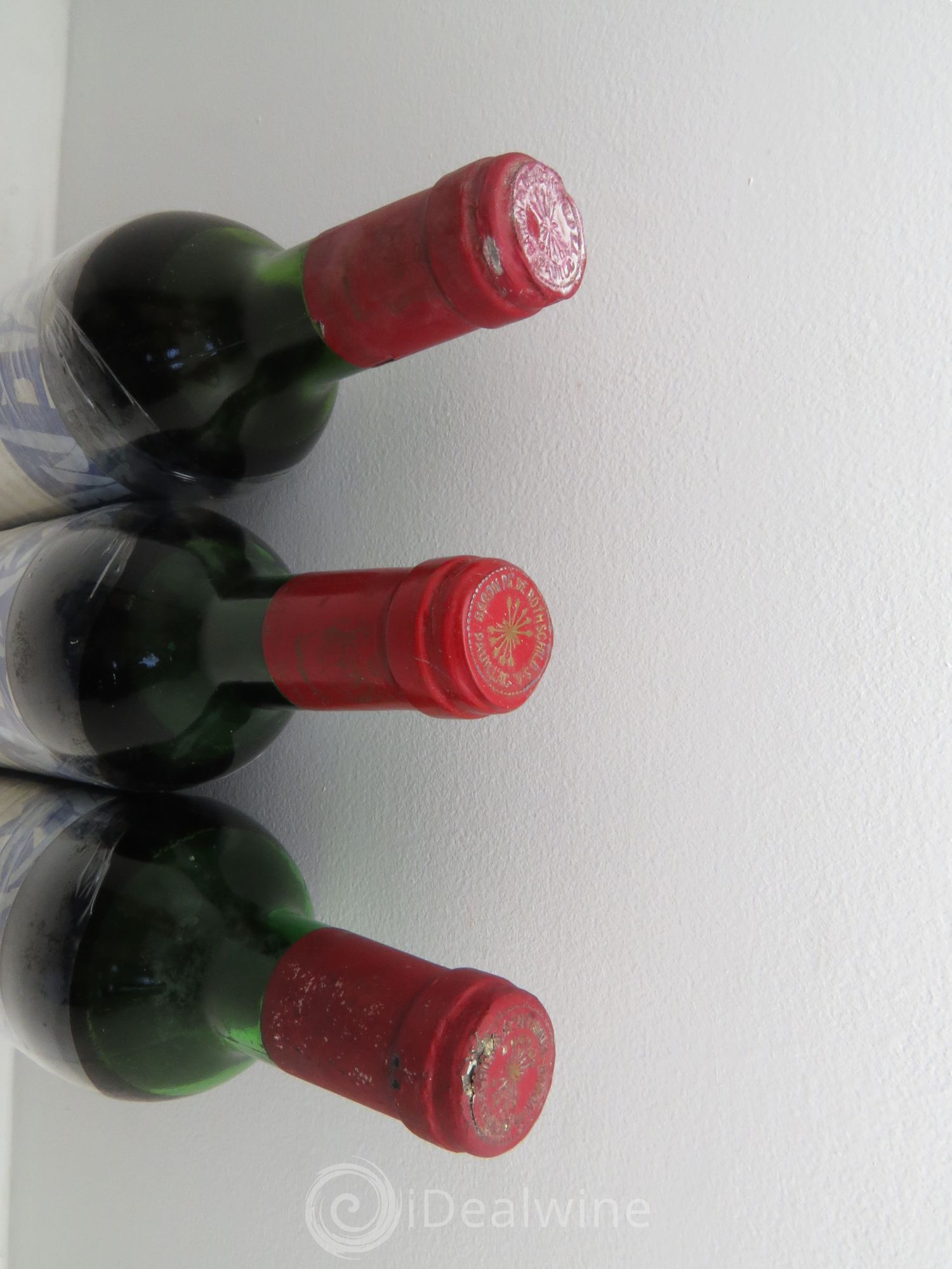 Château Mouton Rothschild 1er Grand Cru Classé 1976 - Lot de 3 bouteilles - 1