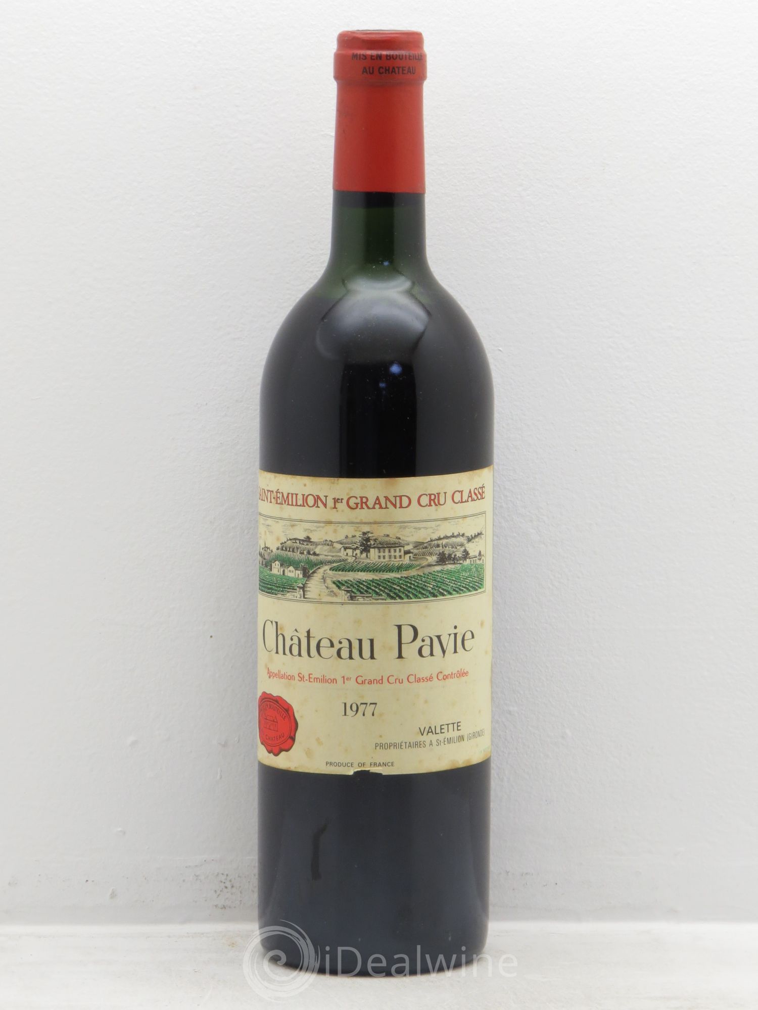 Château Pavie 1er Grand Cru Classé A 1977 - Lot de 1 bouteille - 0