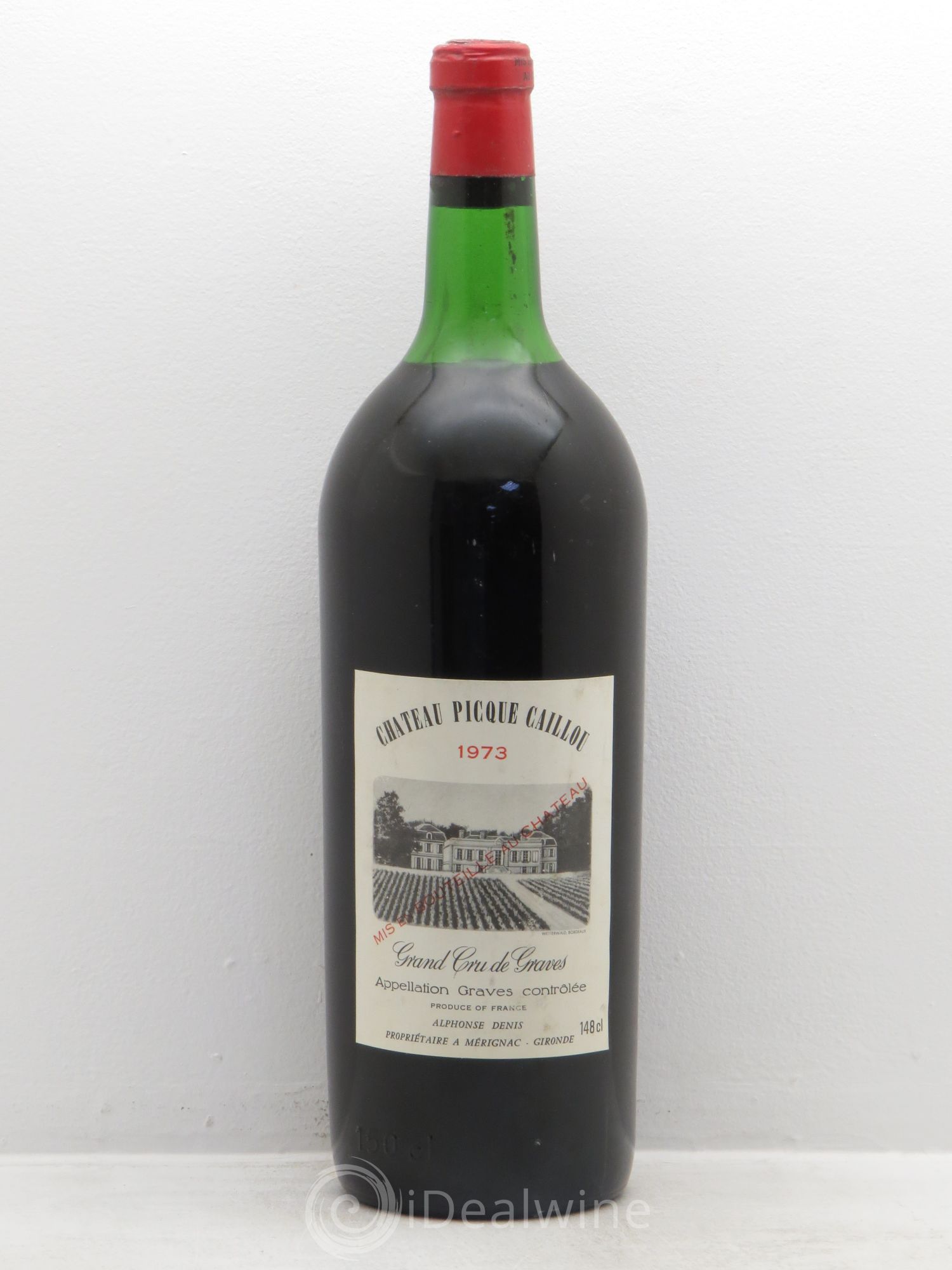 Château Picque Caillou 1973 - Lot de 1 magnum - 0