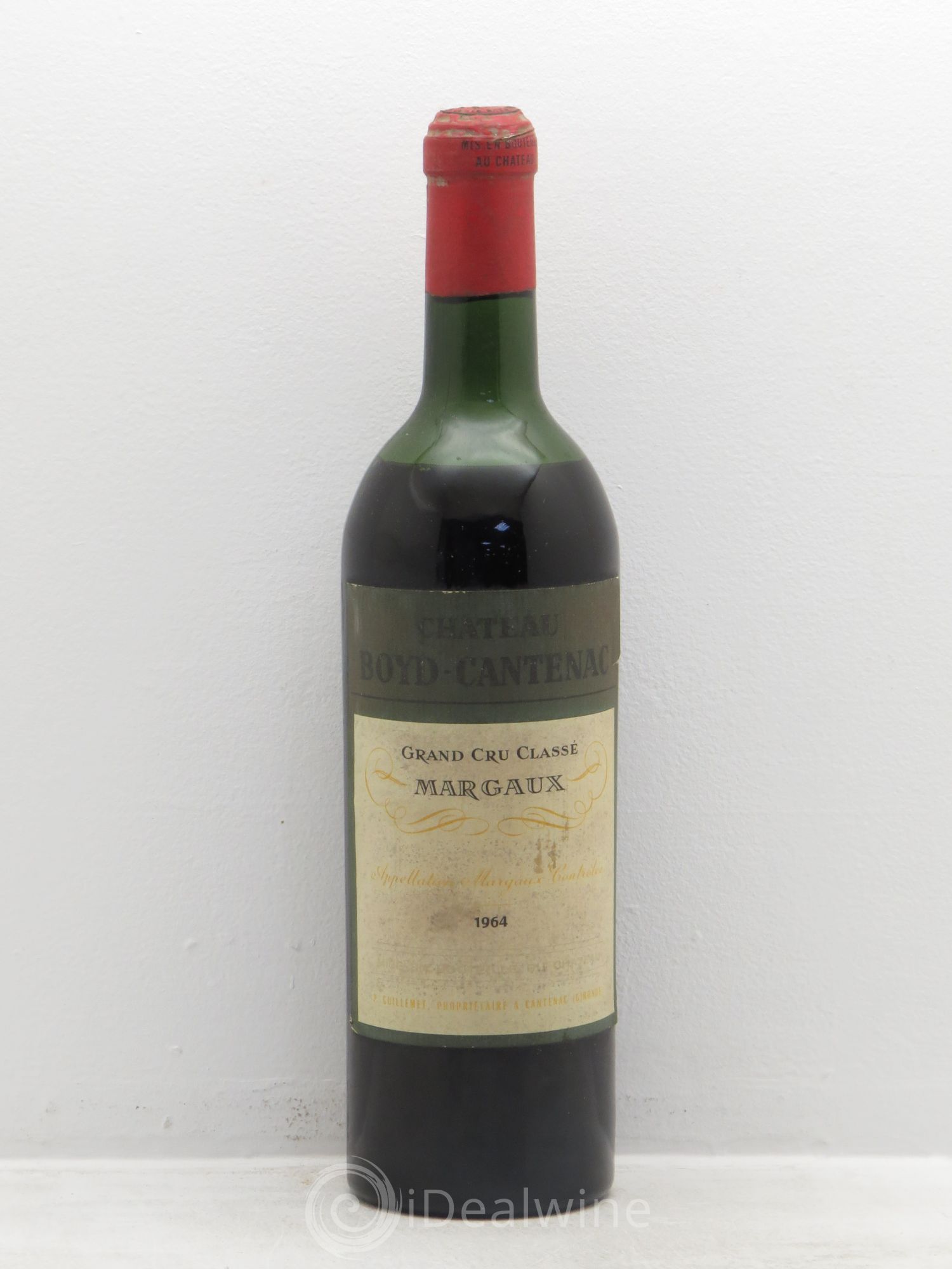 Château Boyd Cantenac 3ème Grand Cru Classé 1964 - Lot de 1 bouteille - 0