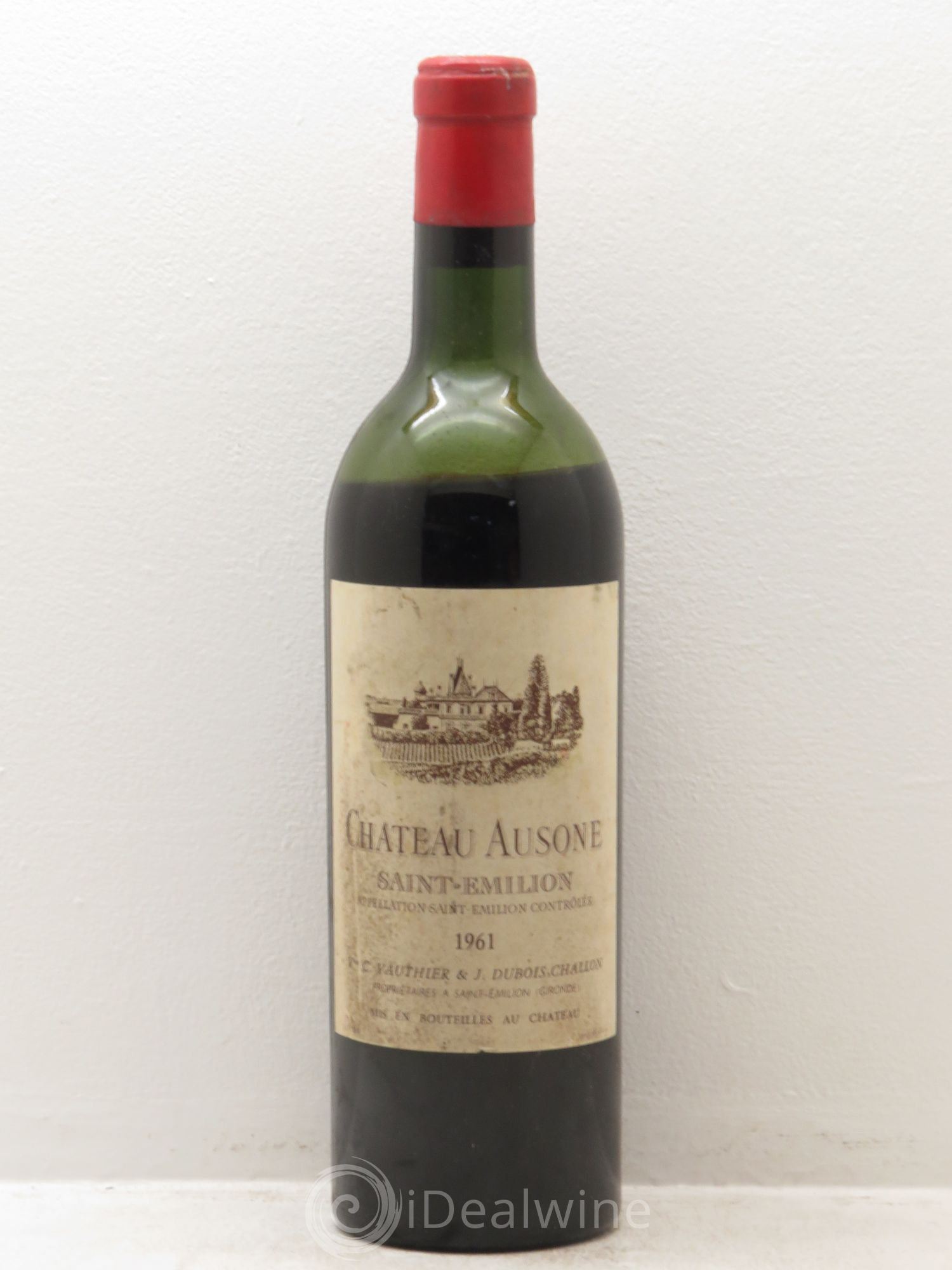 Château Ausone 1er Grand Cru Classé A 1961 - Lot de 1 bouteille - 0