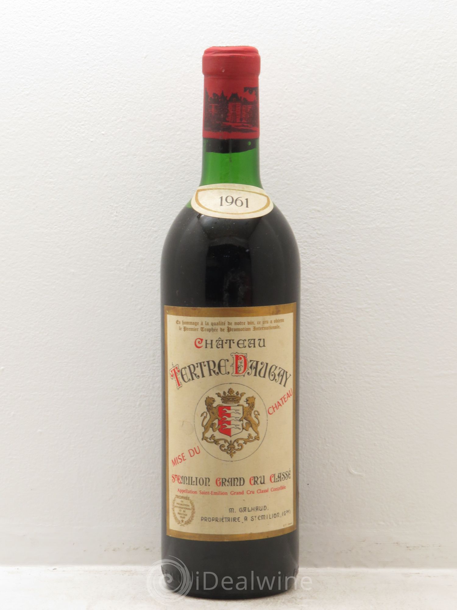 Château Tertre Daugay Grand Cru Classé 1961 - Lot de 1 bouteille - 0