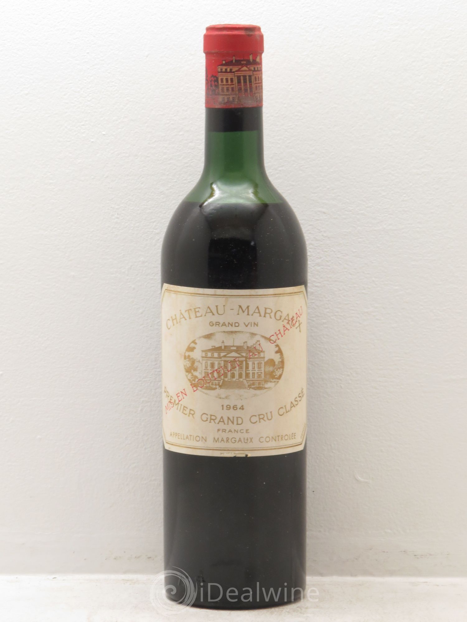 Château Margaux 1er Grand Cru Classé 1964 - Lot de 1 bouteille - 0