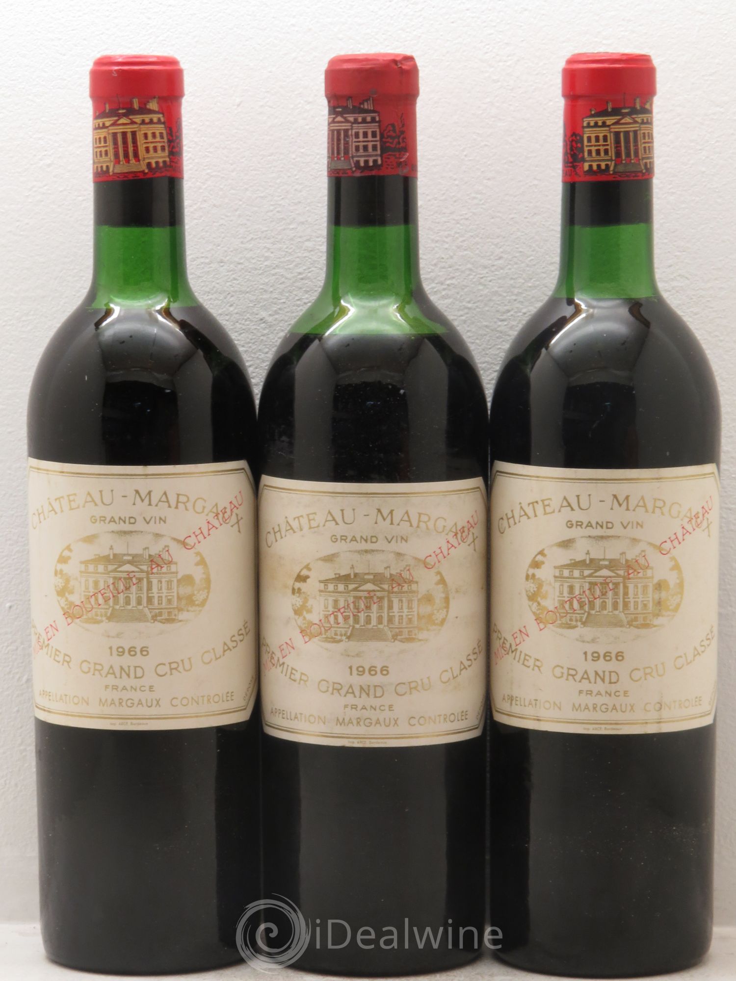 Château Margaux 1er Grand Cru Classé 1966 - Lot de 6 bouteilles - 2