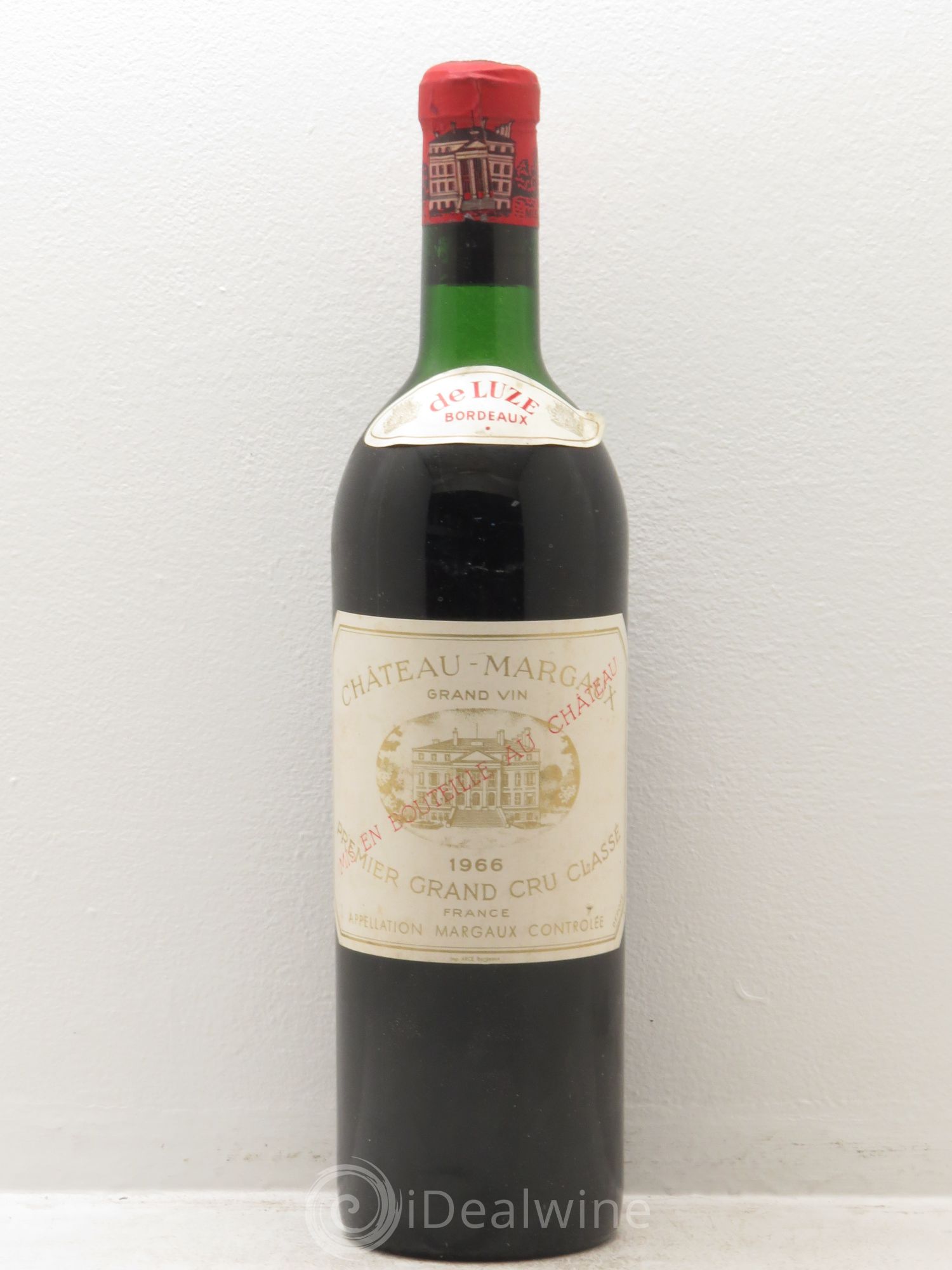 Château Margaux 1er Grand Cru Classé 1966 - Lot de 1 bouteille - 0