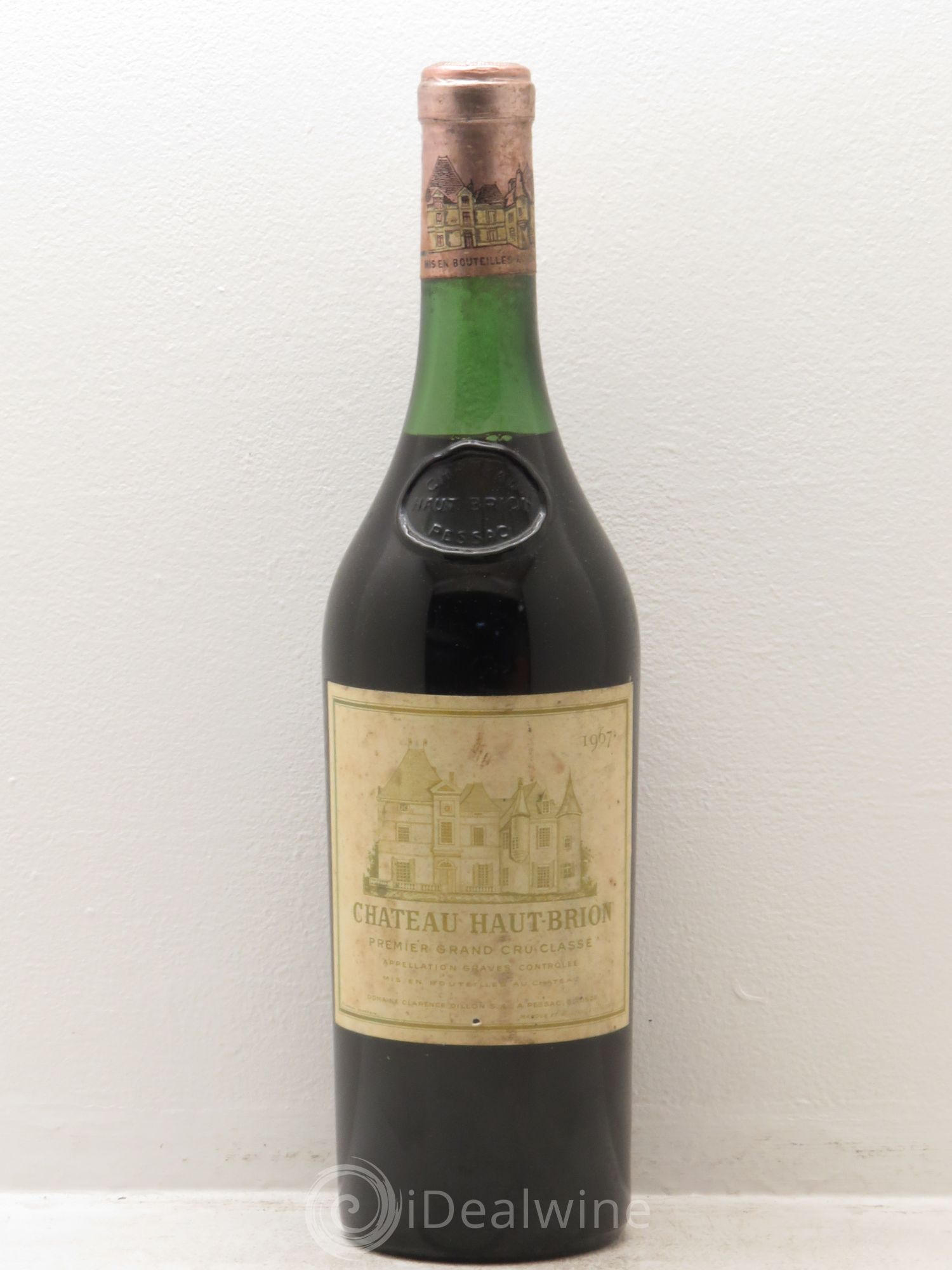 Château Haut Brion 1er Grand Cru Classé 1967 - Lot de 1 bouteille - 0